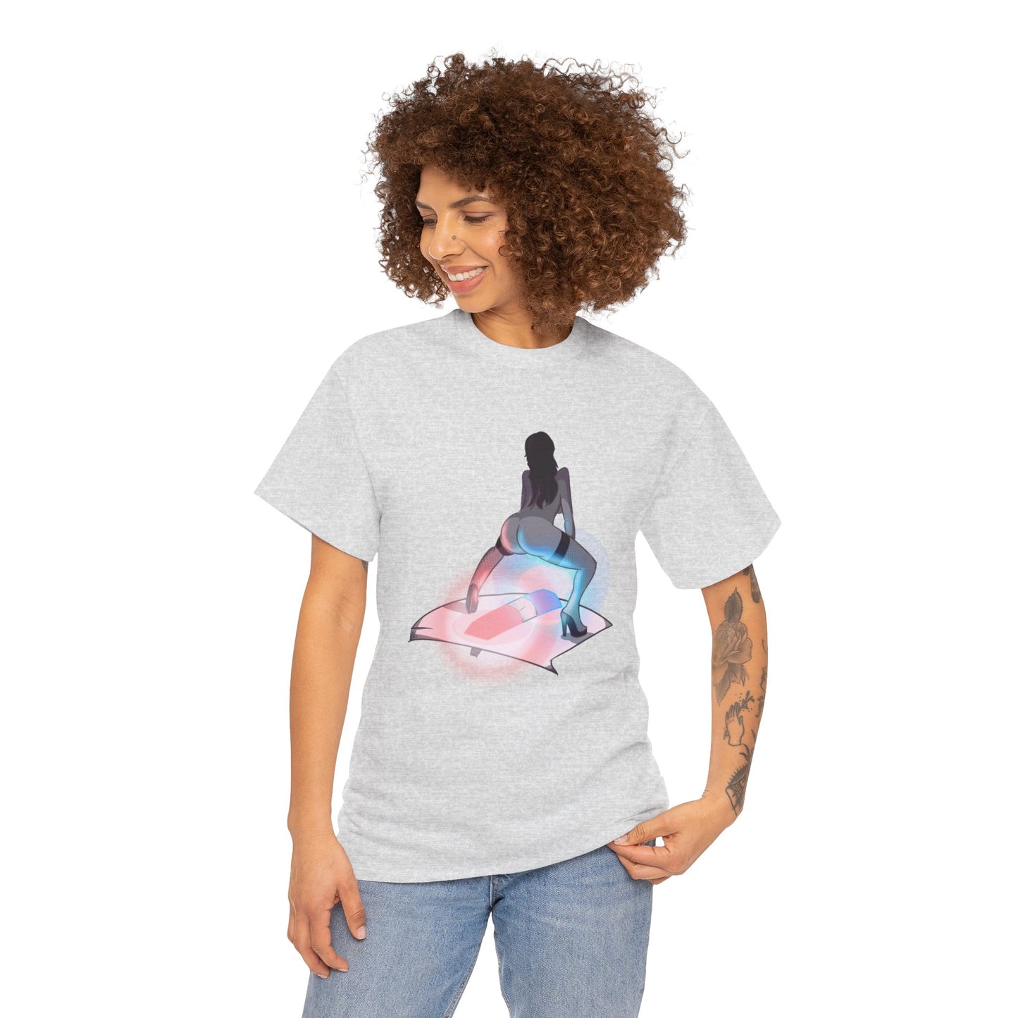 Twerking Under Influence Unisex Heavy Cotton Tee