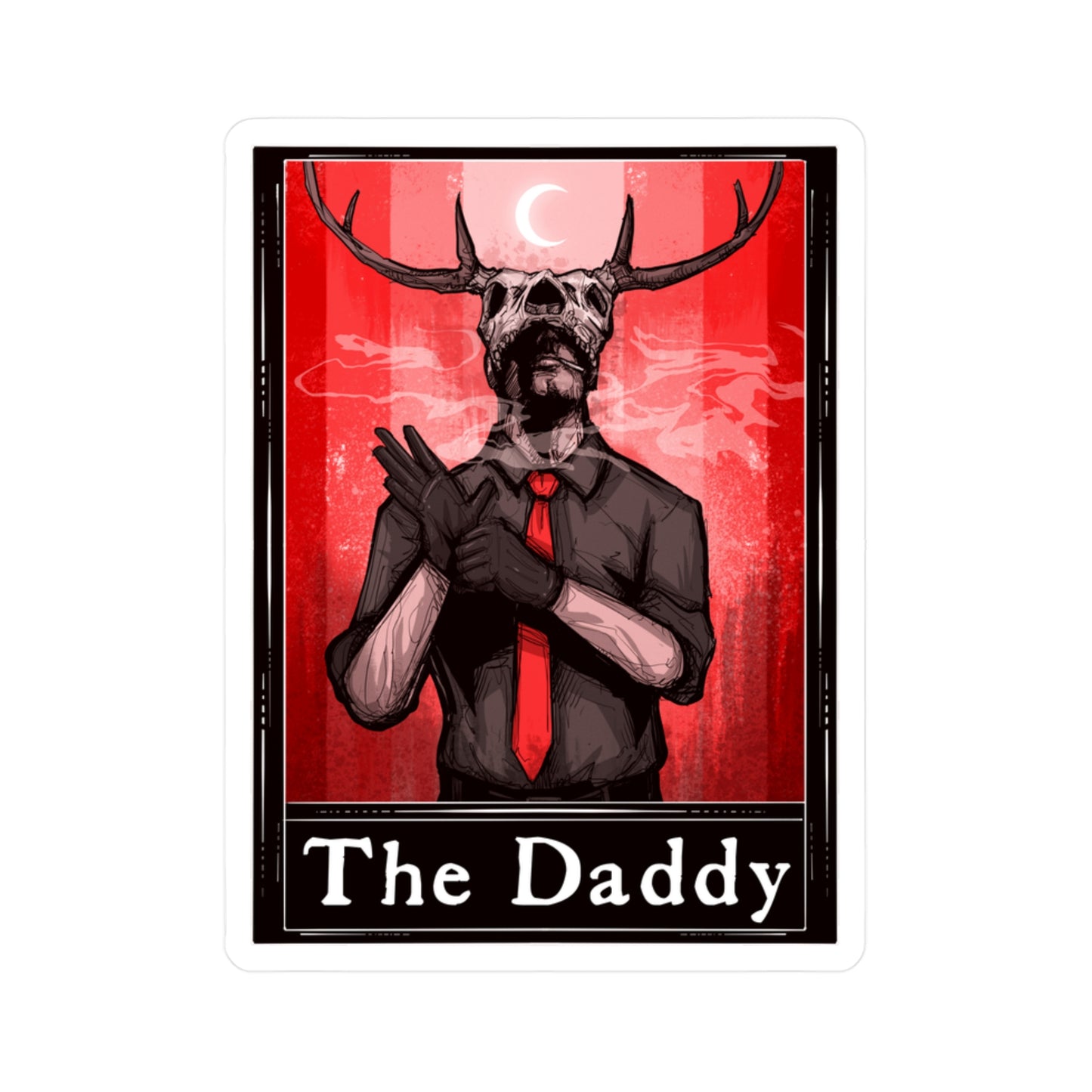 The Daddy Tarot Kiss-Cut Vinyl Decal