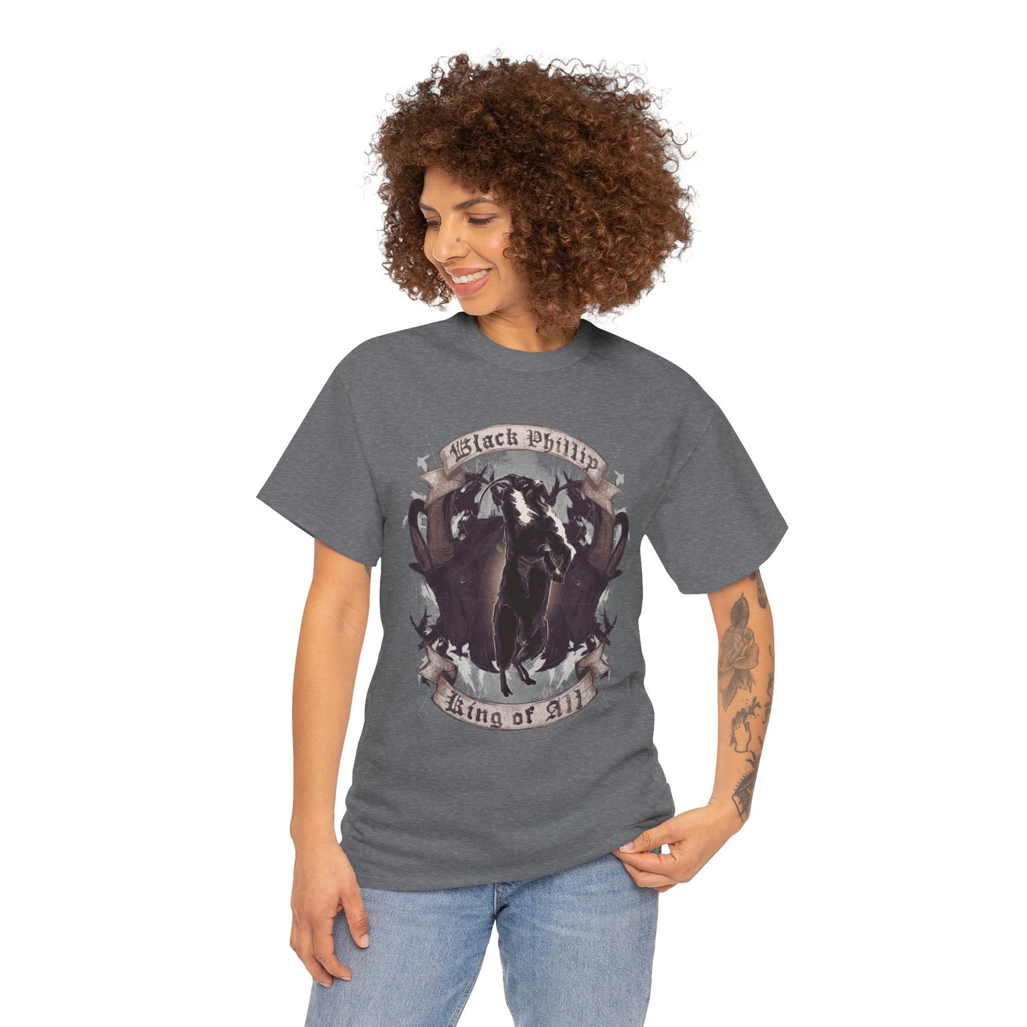 Black Phillip Unisex Heavy Cotton Tee