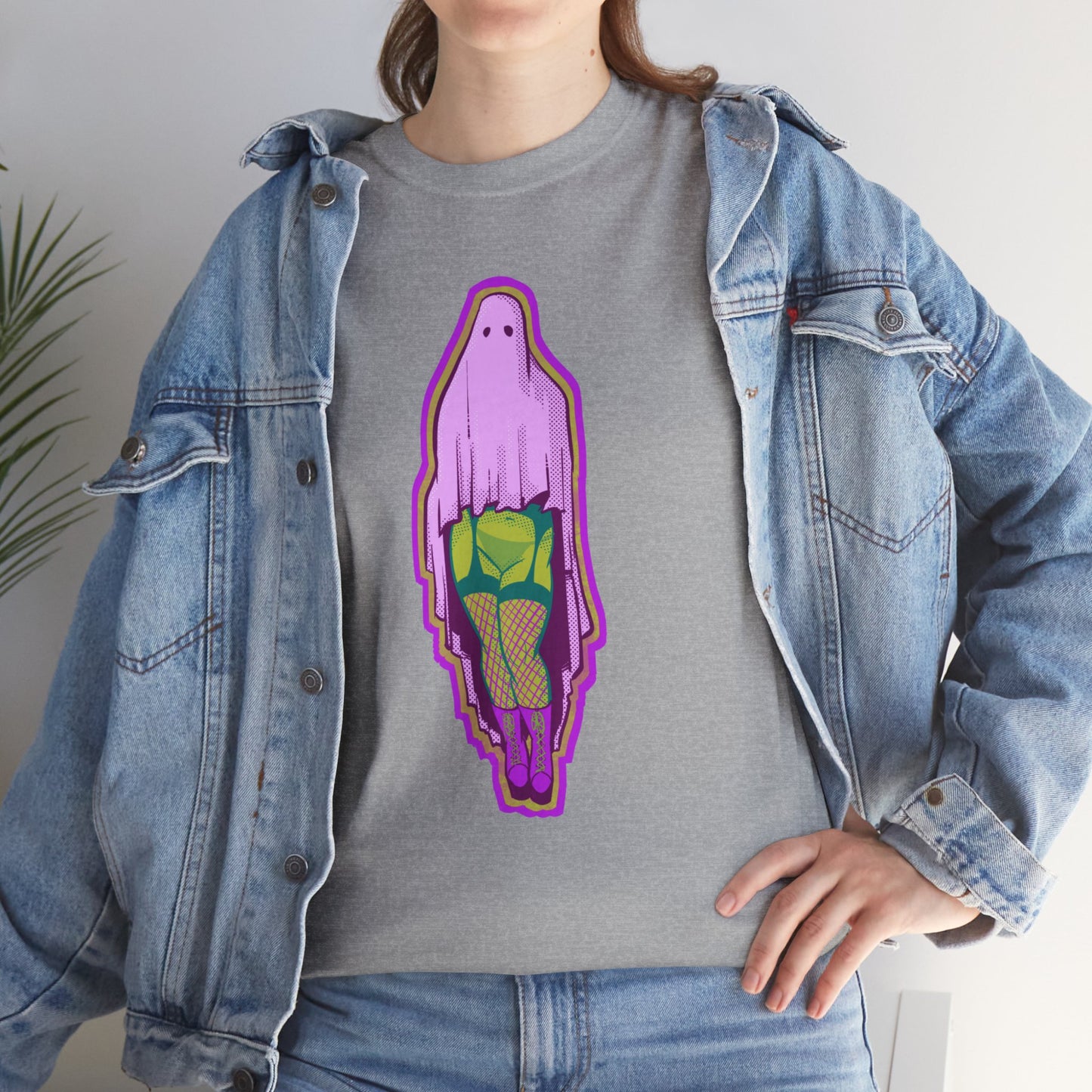 Sexy Ghost Unisex Heavy Cotton Tee