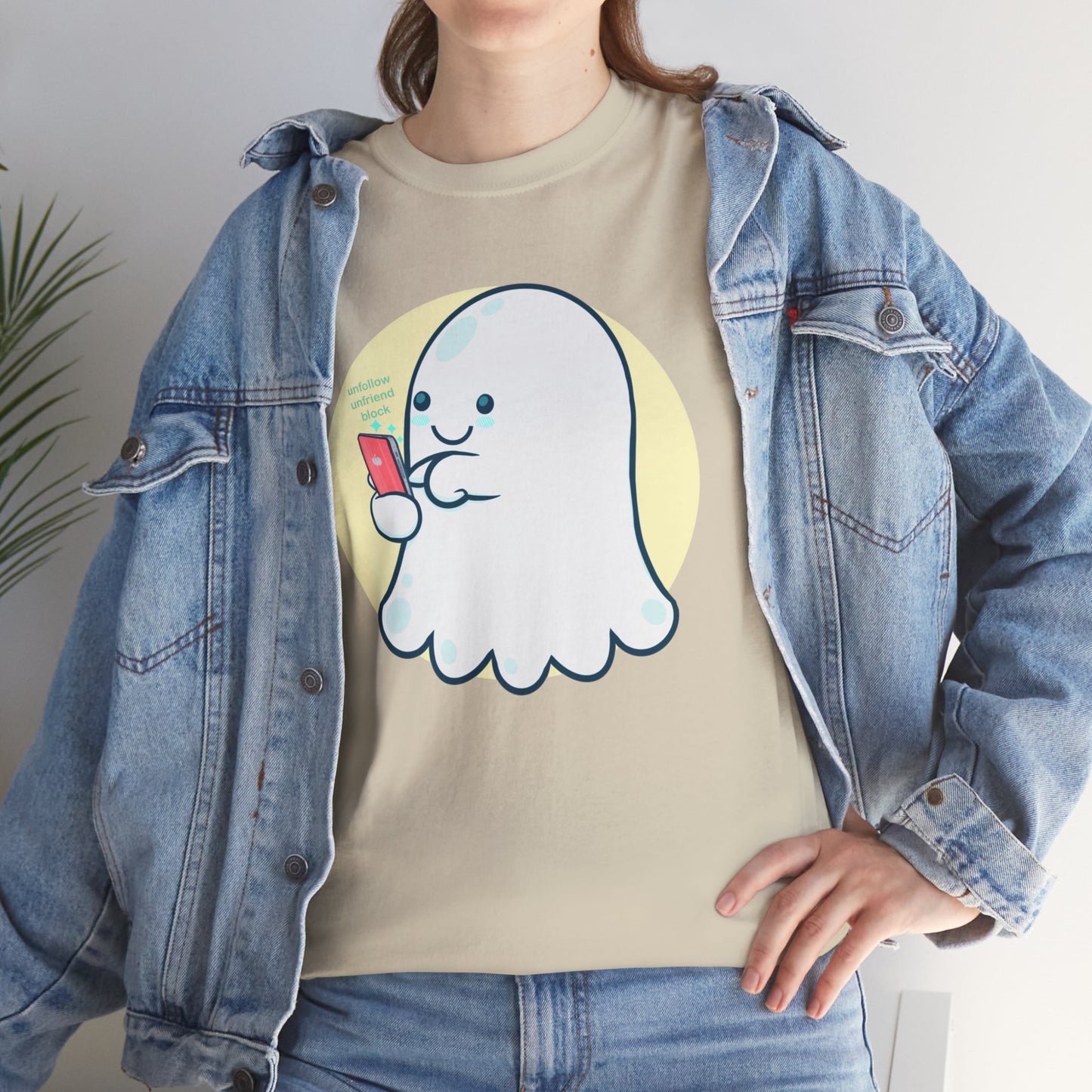 Ghosted Unisex Heavy Cotton Tee