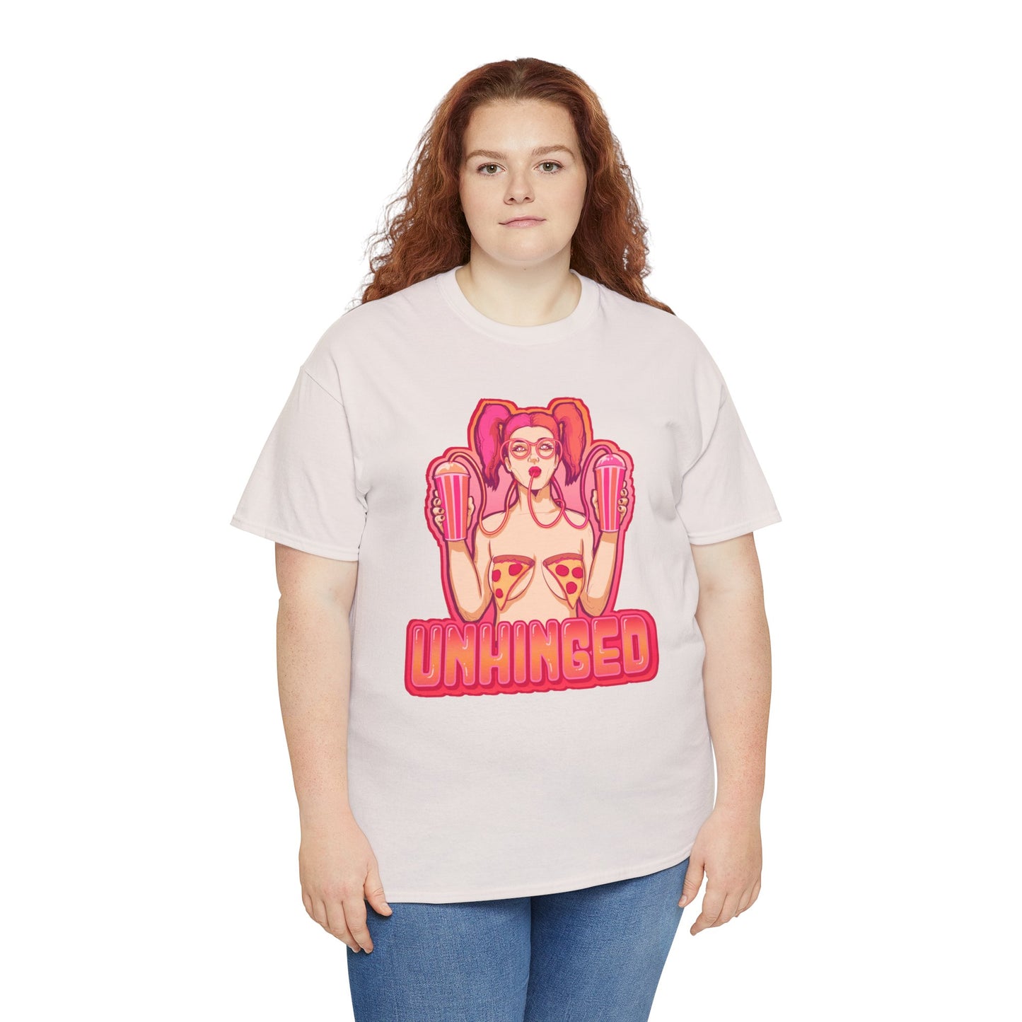 Unhinged Unisex Heavy Cotton Tee