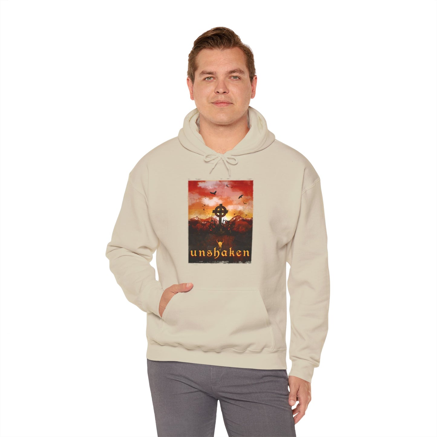Unshaken Unisex Heavy Blend Hooded Sweatshirt