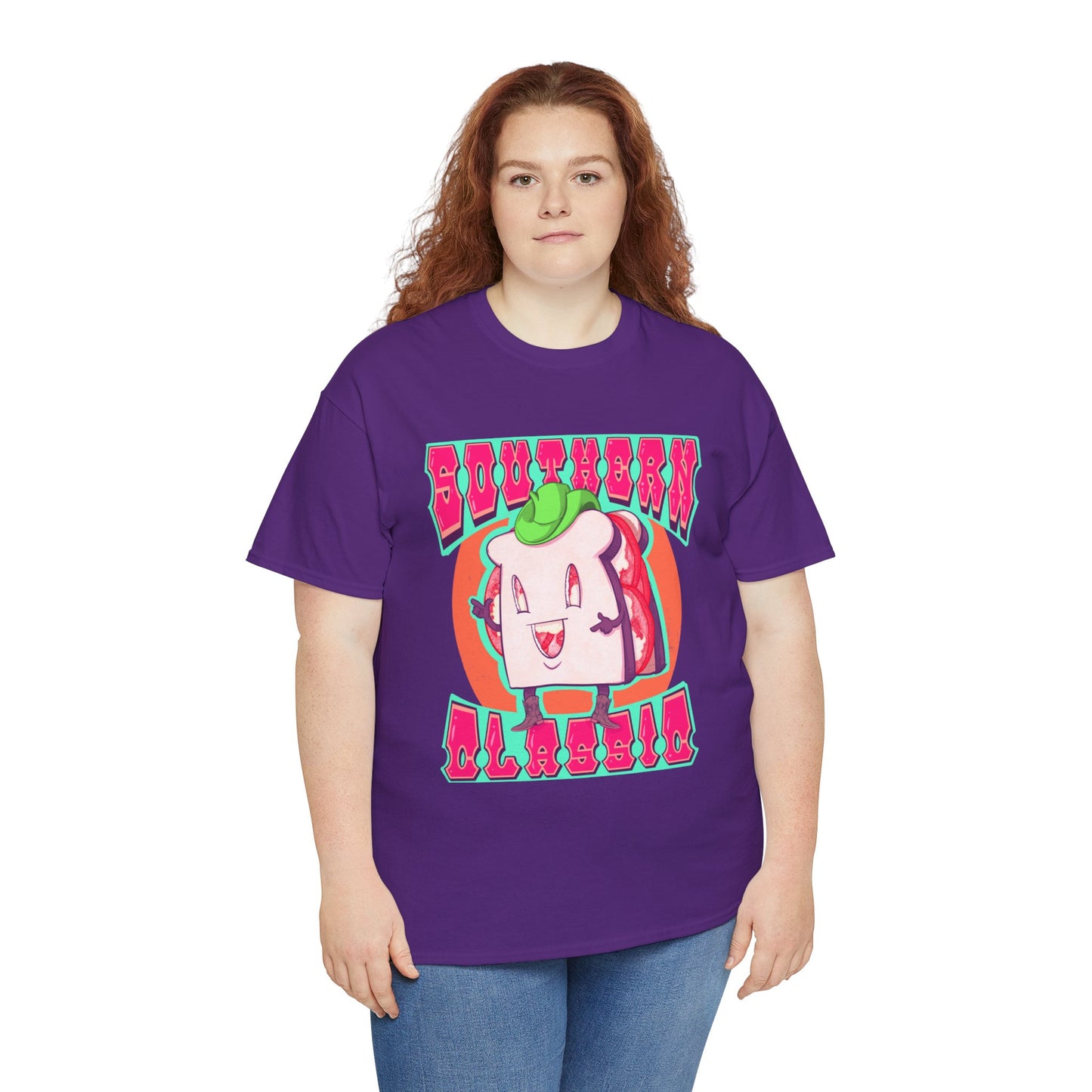 Tomato Sandwich Unisex Heavy Cotton Tee