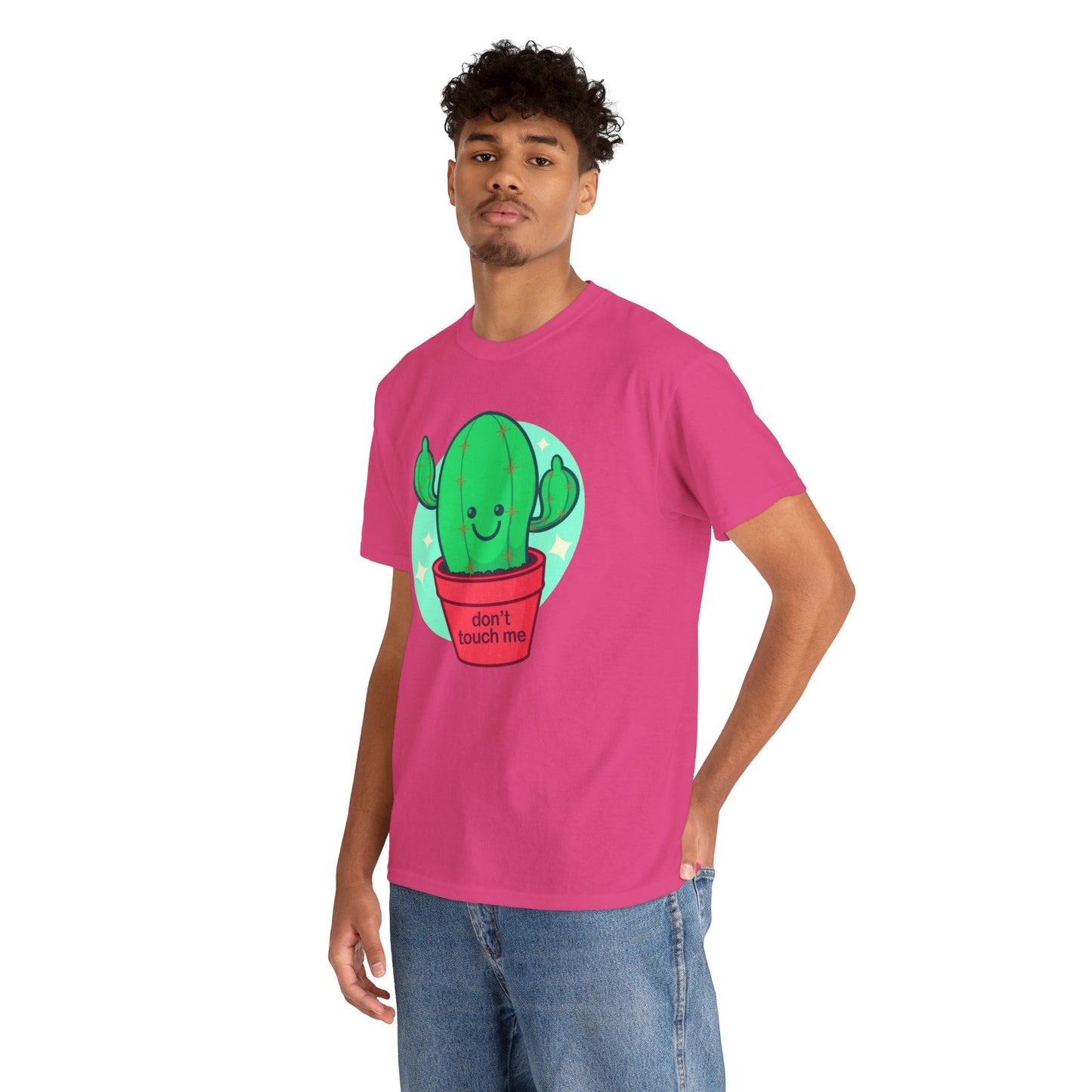Don't Touch Me Unisex Heavy Cotton Tee