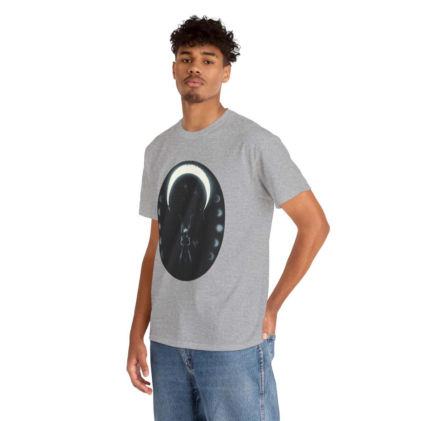 Moon Bath Unisex Heavy Cotton Tee