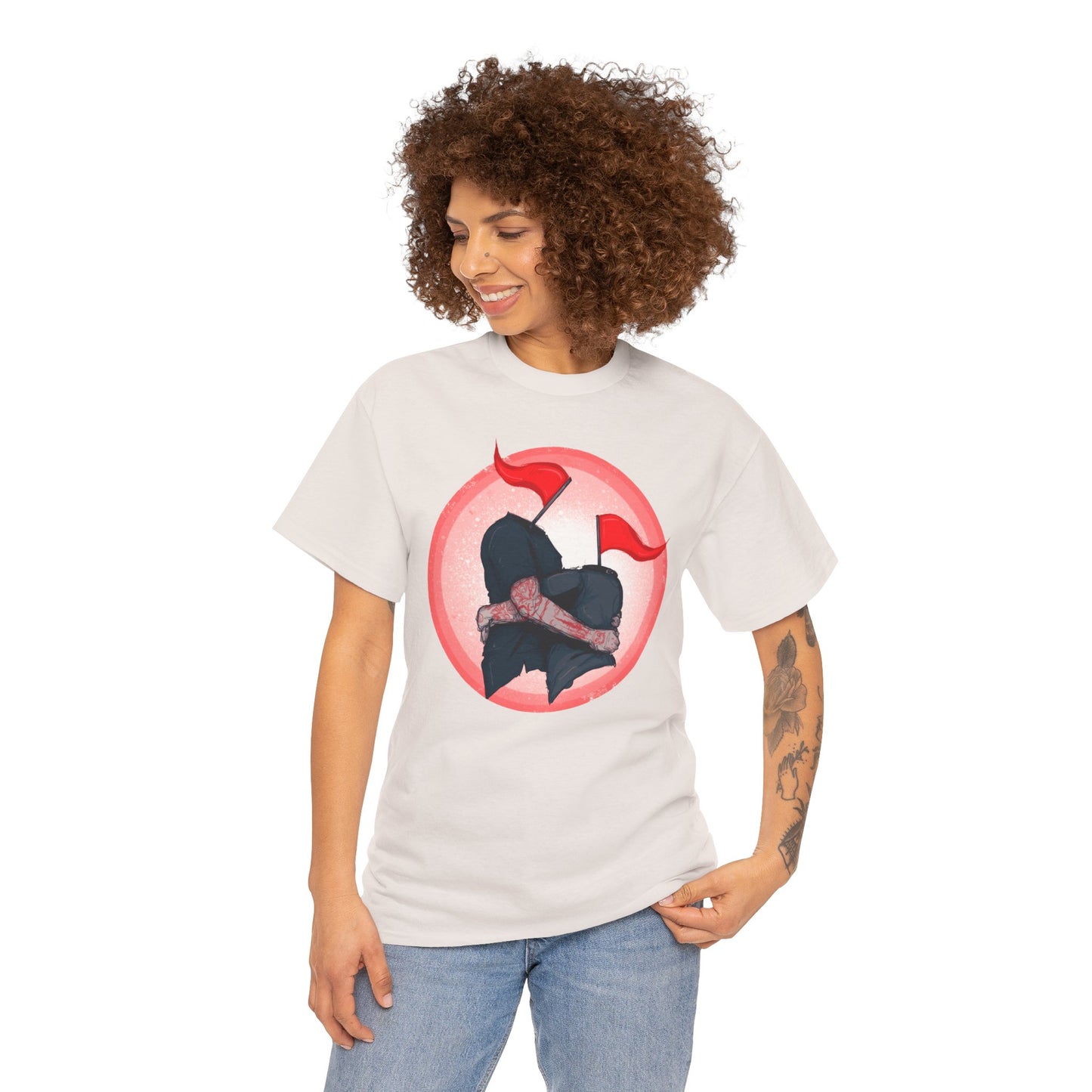 Red Flags Unisex Heavy Cotton Tee