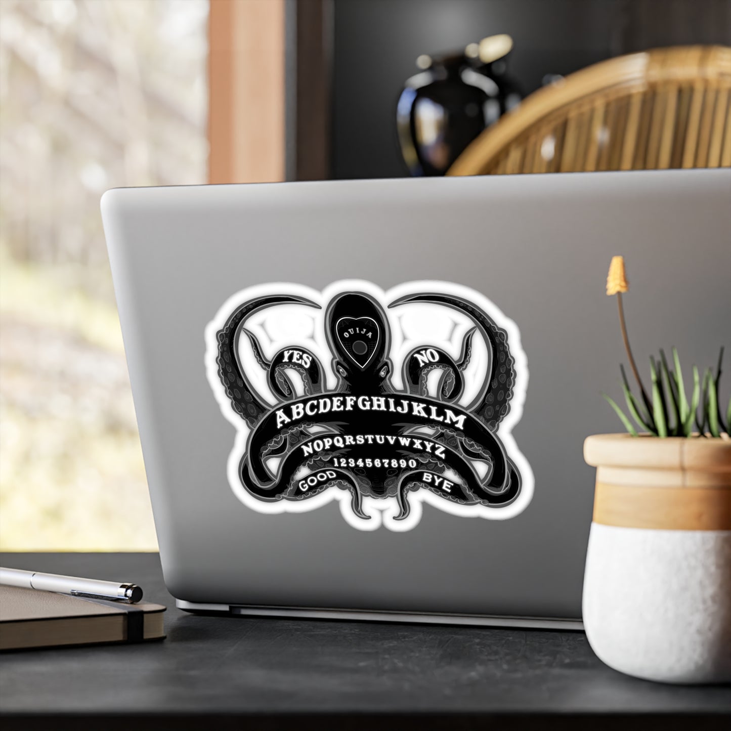 OuijaPuss Kiss-Cut Vinyl Decal