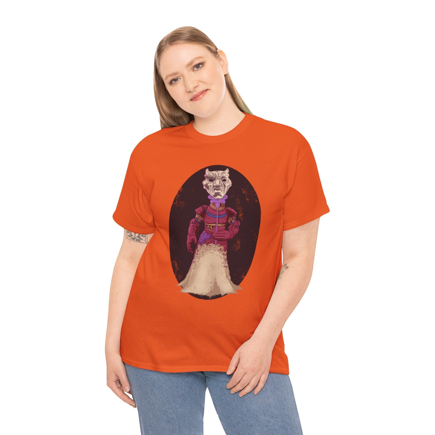 Mysterious Stranger Unisex Heavy Cotton Tee
