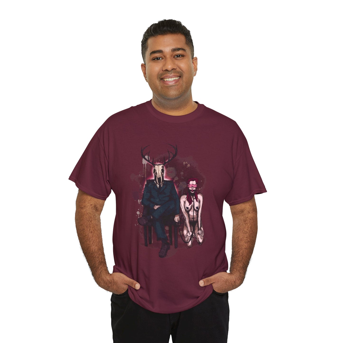 Deer Daddy Series 1: Sit Unisex Heavy Cotton Tee