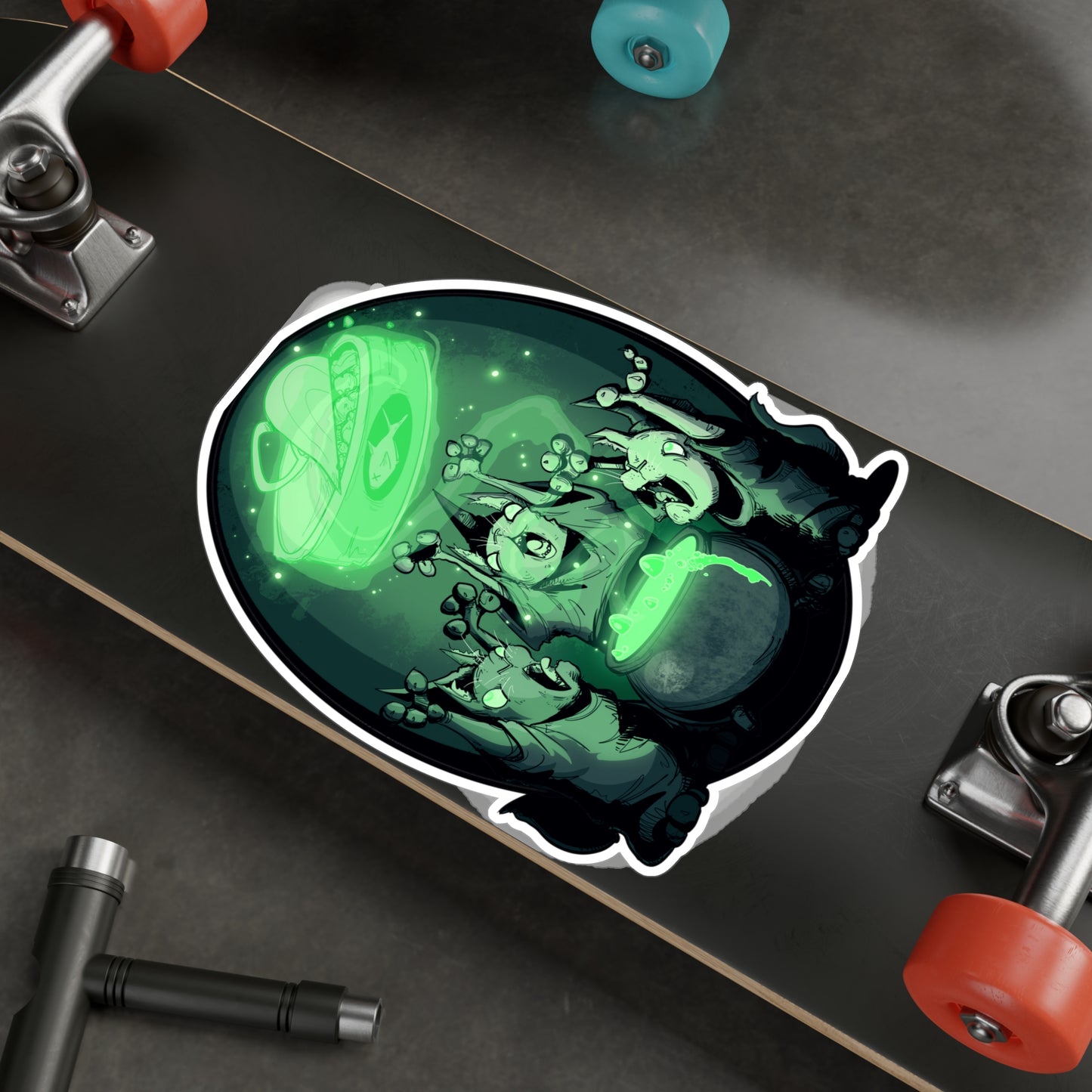 Cat Coven Kiss-Cut Vinyl Decal