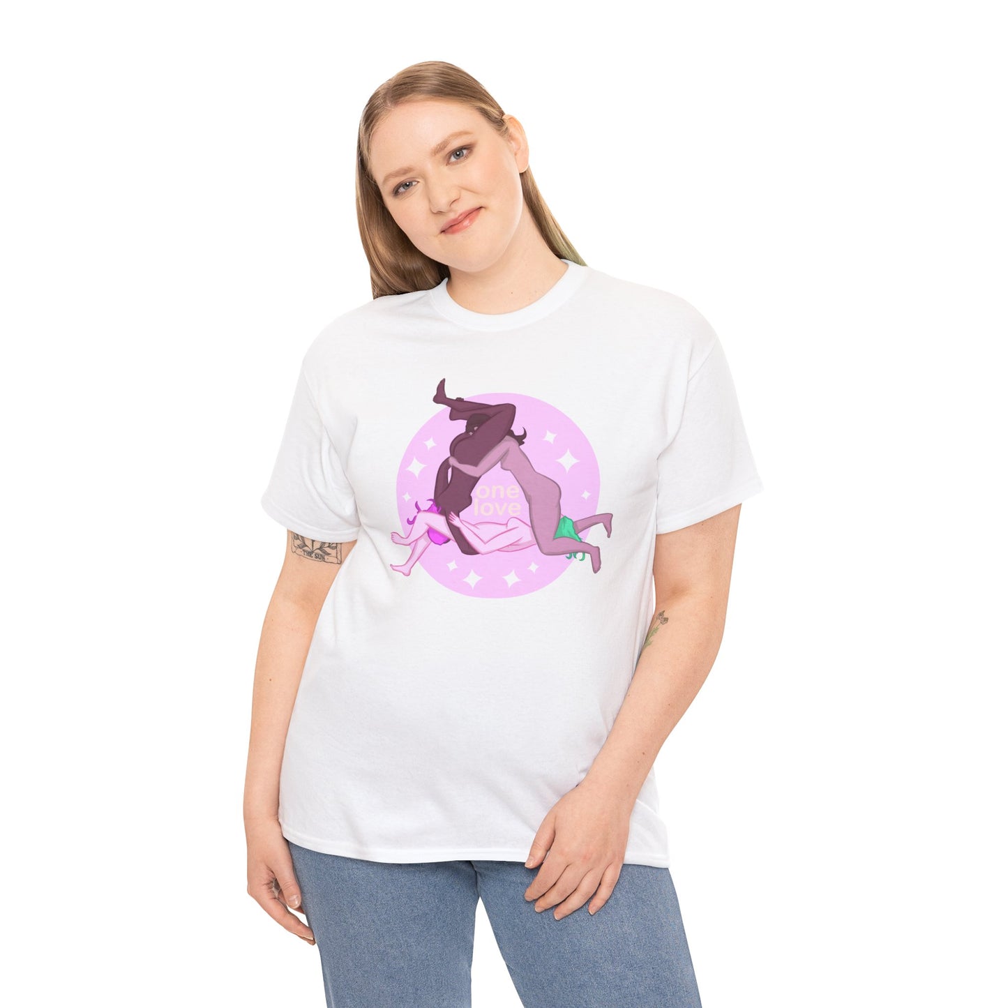 One Love Unisex Heavy Cotton Tee