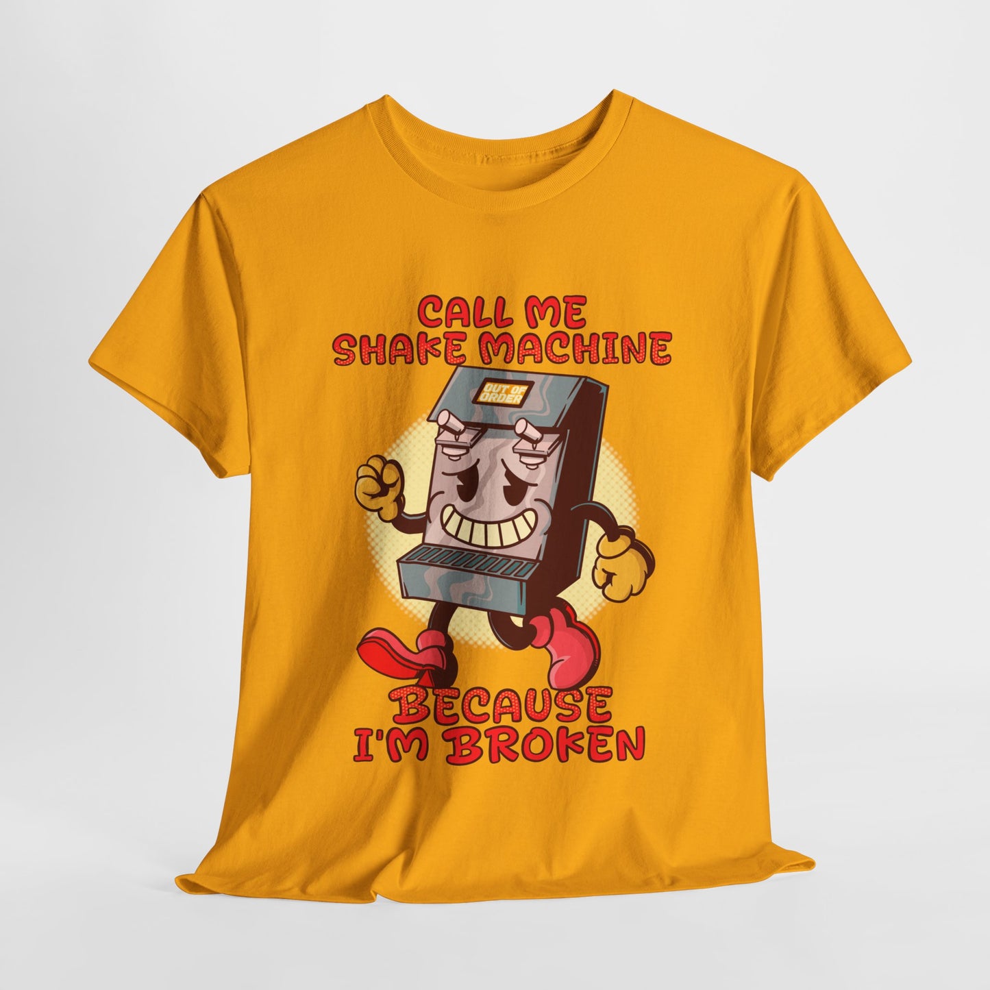 Shake Machine Unisex Heavy Cotton Tee