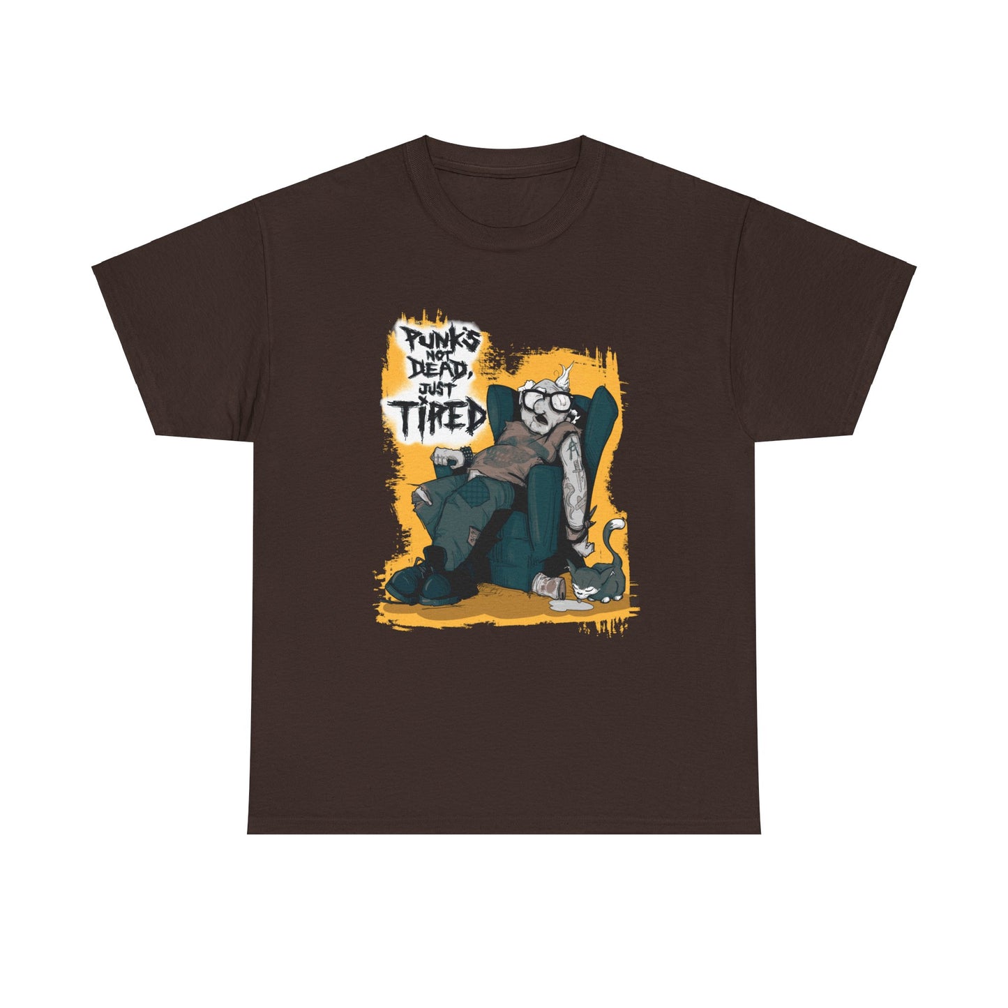 Old Punk Unisex Heavy Cotton Tee