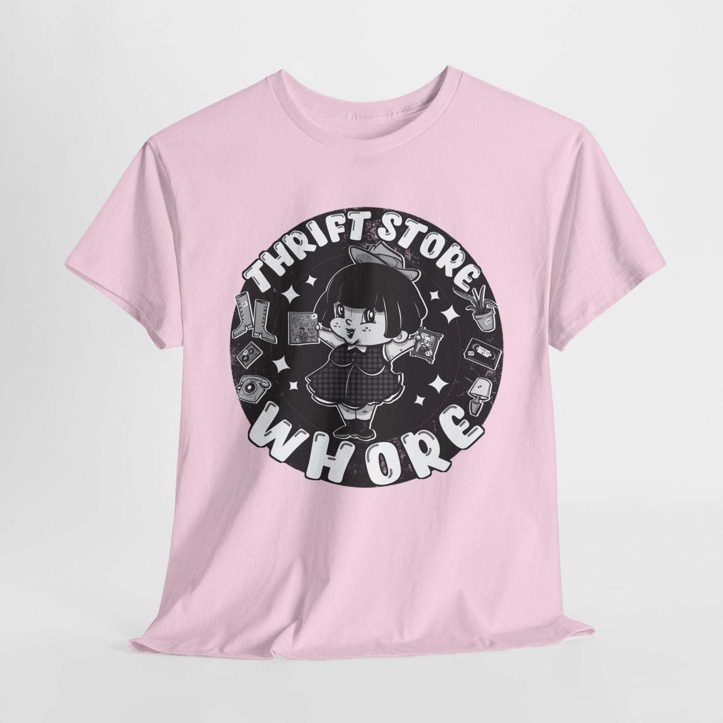 Thrift Store Whore Unisex Heavy Cotton Tee