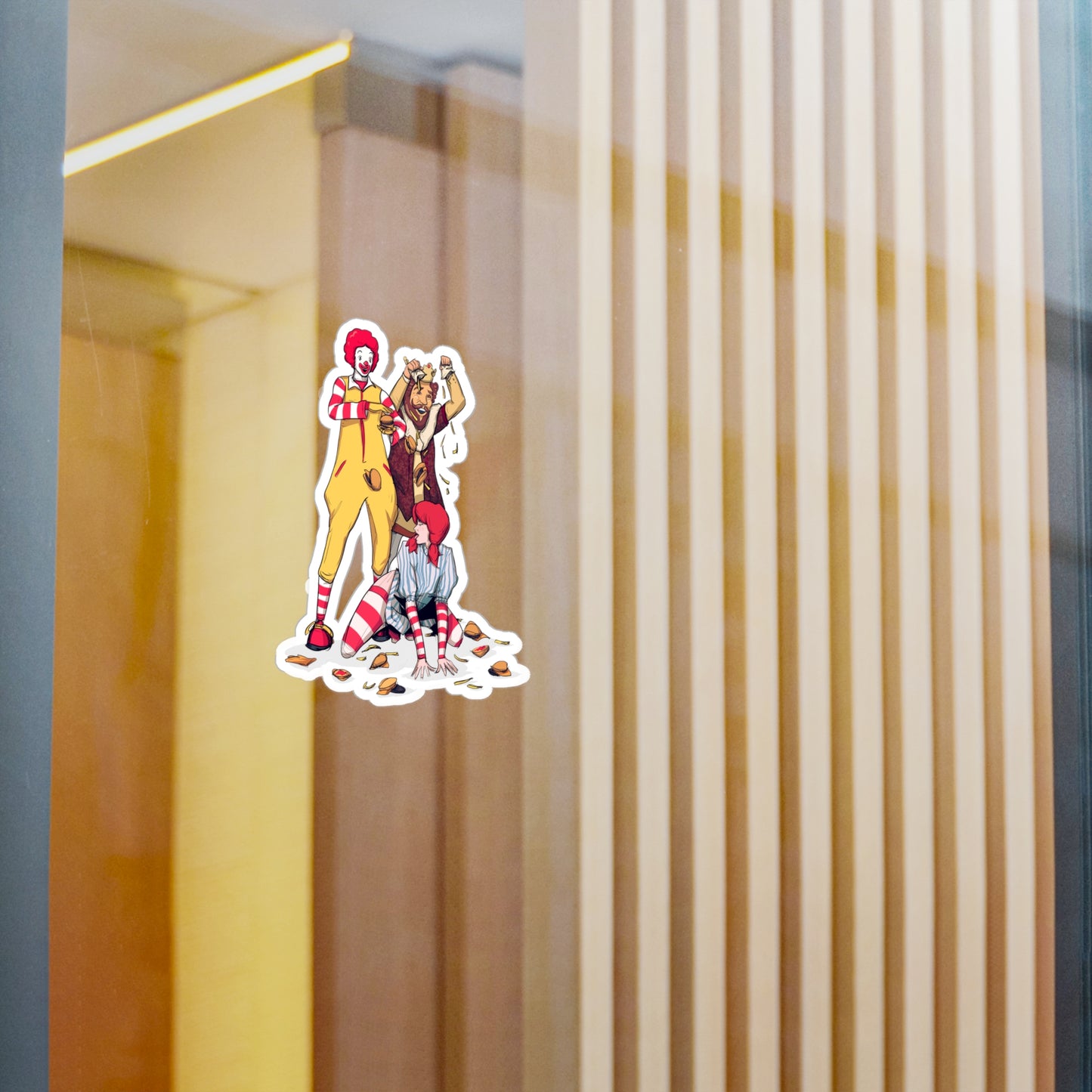 Burgers & Fries Kiss-Cut Vinyl Decal