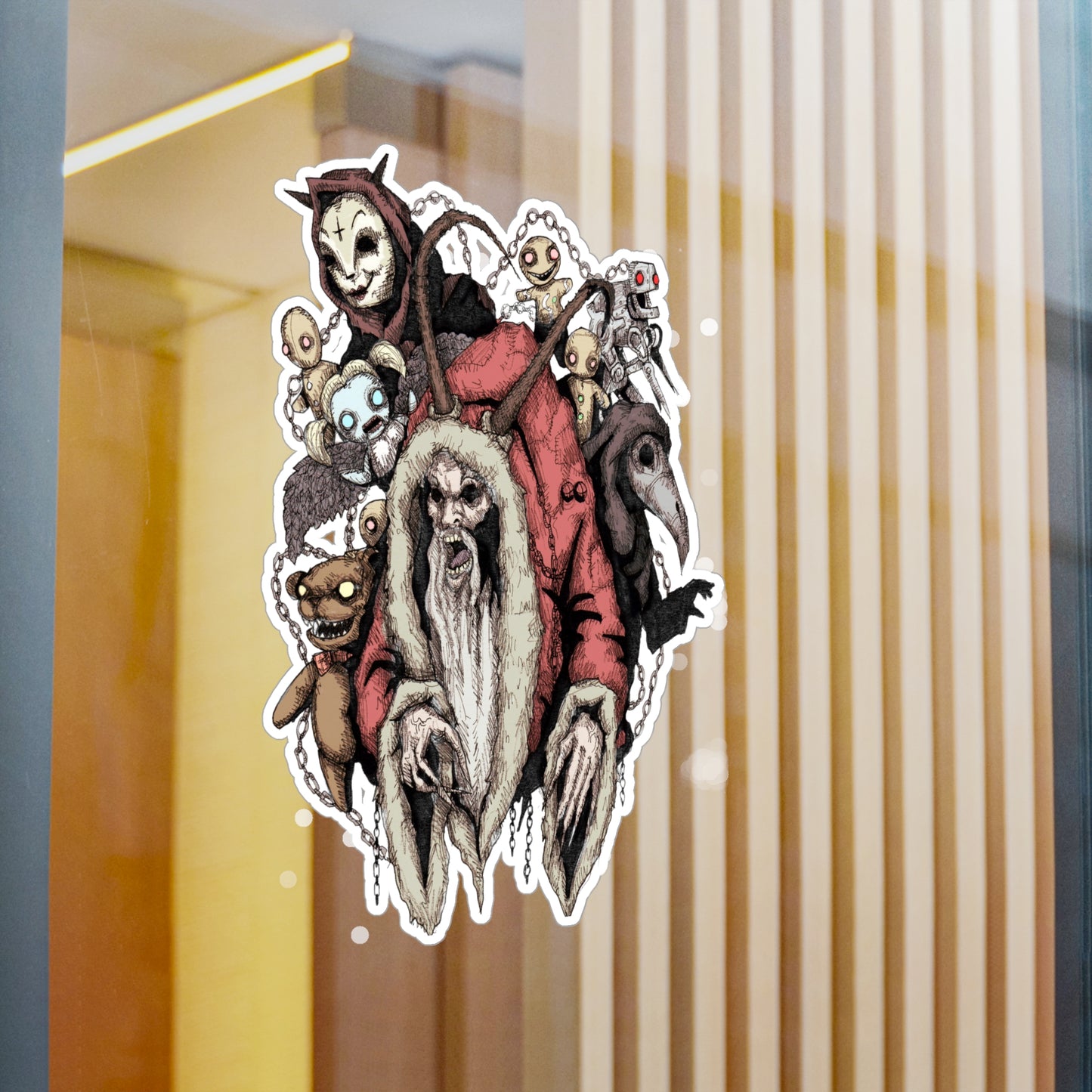 Krampus 2.0 Kiss-Cut Vinyl Decal
