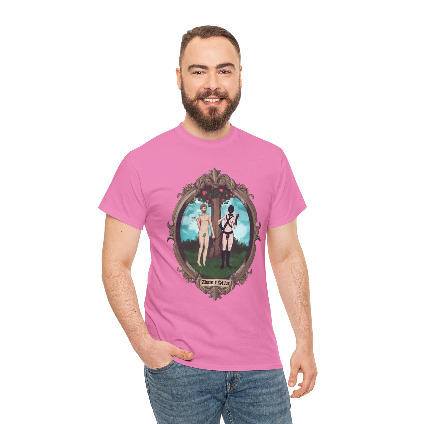 Adam & Steve Unisex Heavy Cotton Tee