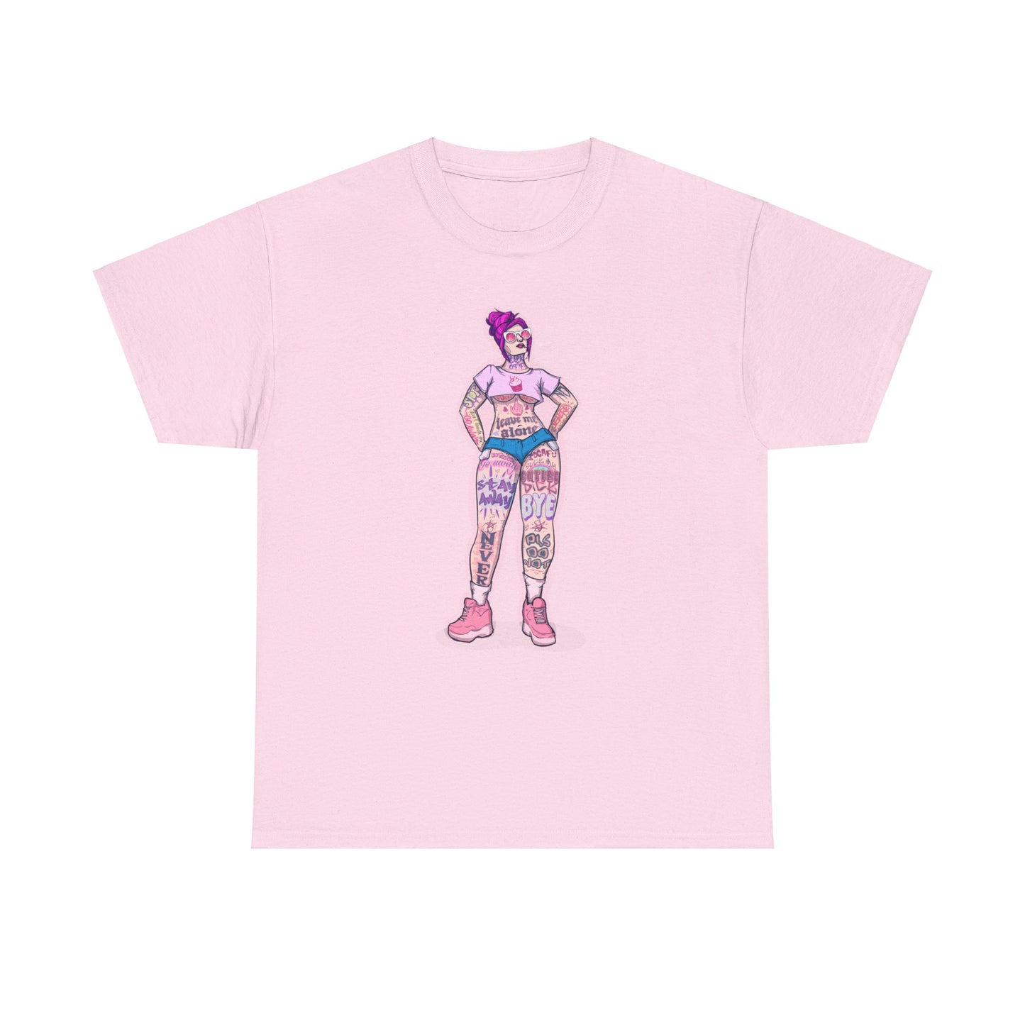 Antisocial Tattoos Unisex Heavy Cotton Tee