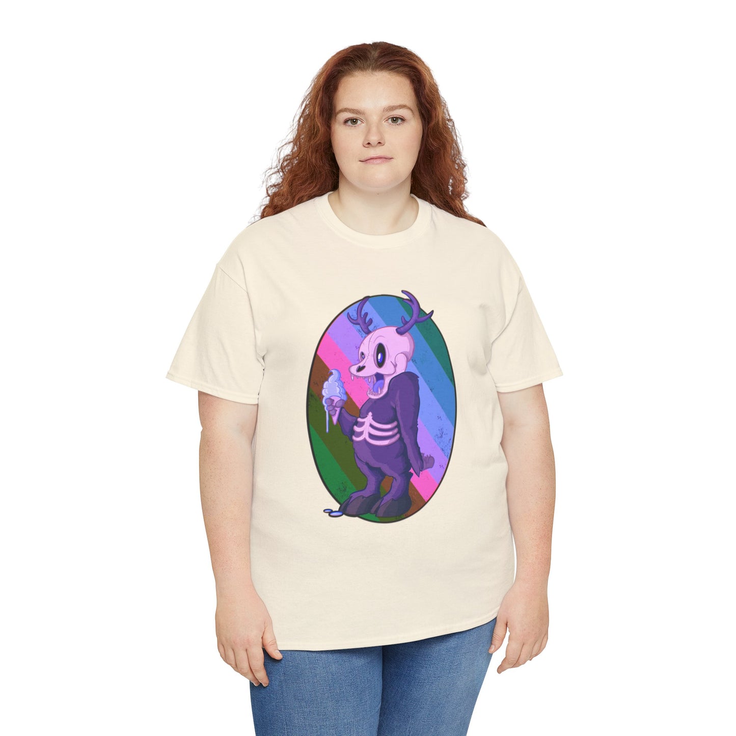 Monster Ice Cream Unisex Heavy Cotton Tee