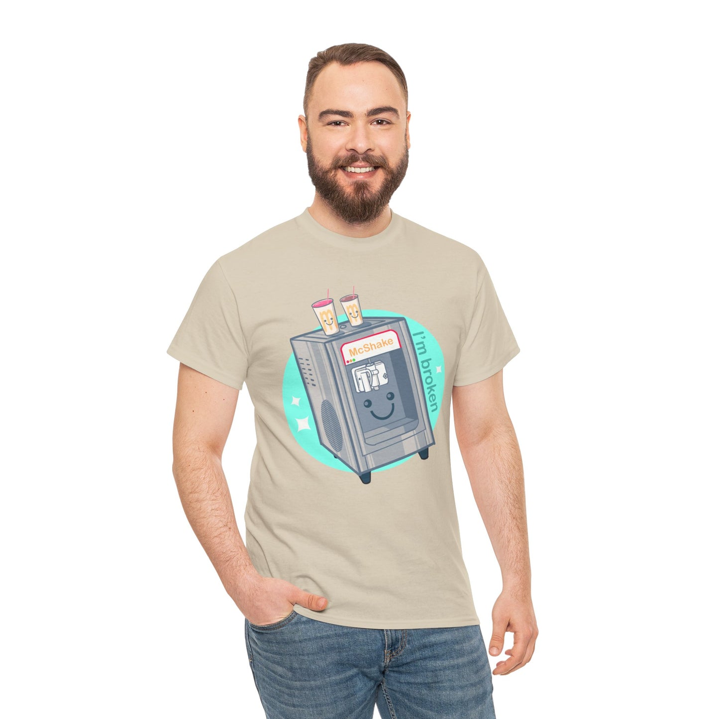Shake Machine Unisex Heavy Cotton Tee