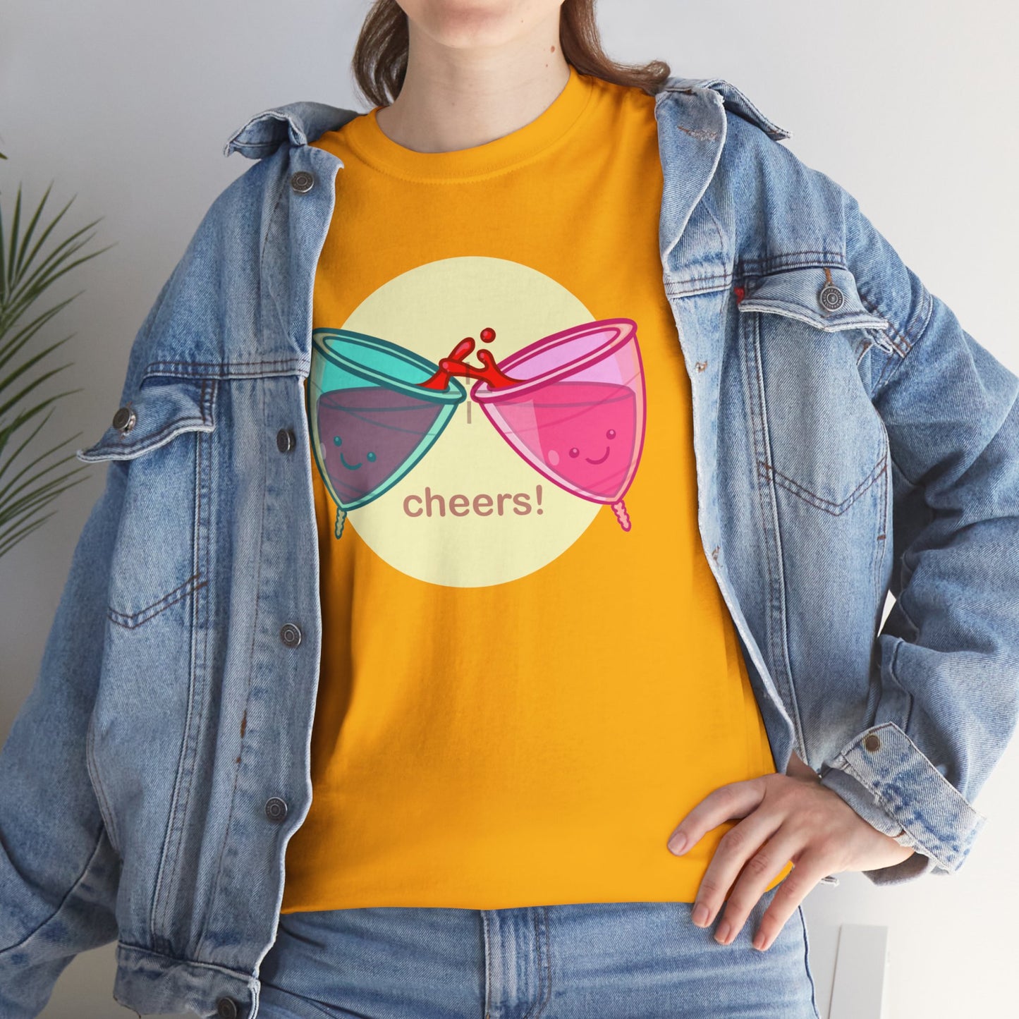 Cheers Unisex Heavy Cotton Tee