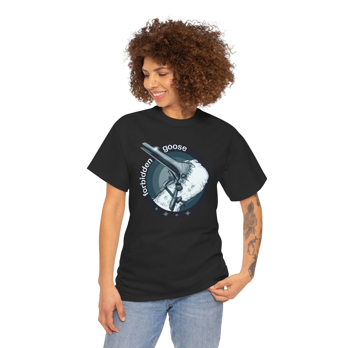 Forbidden Goose Unisex Heavy Cotton Tee