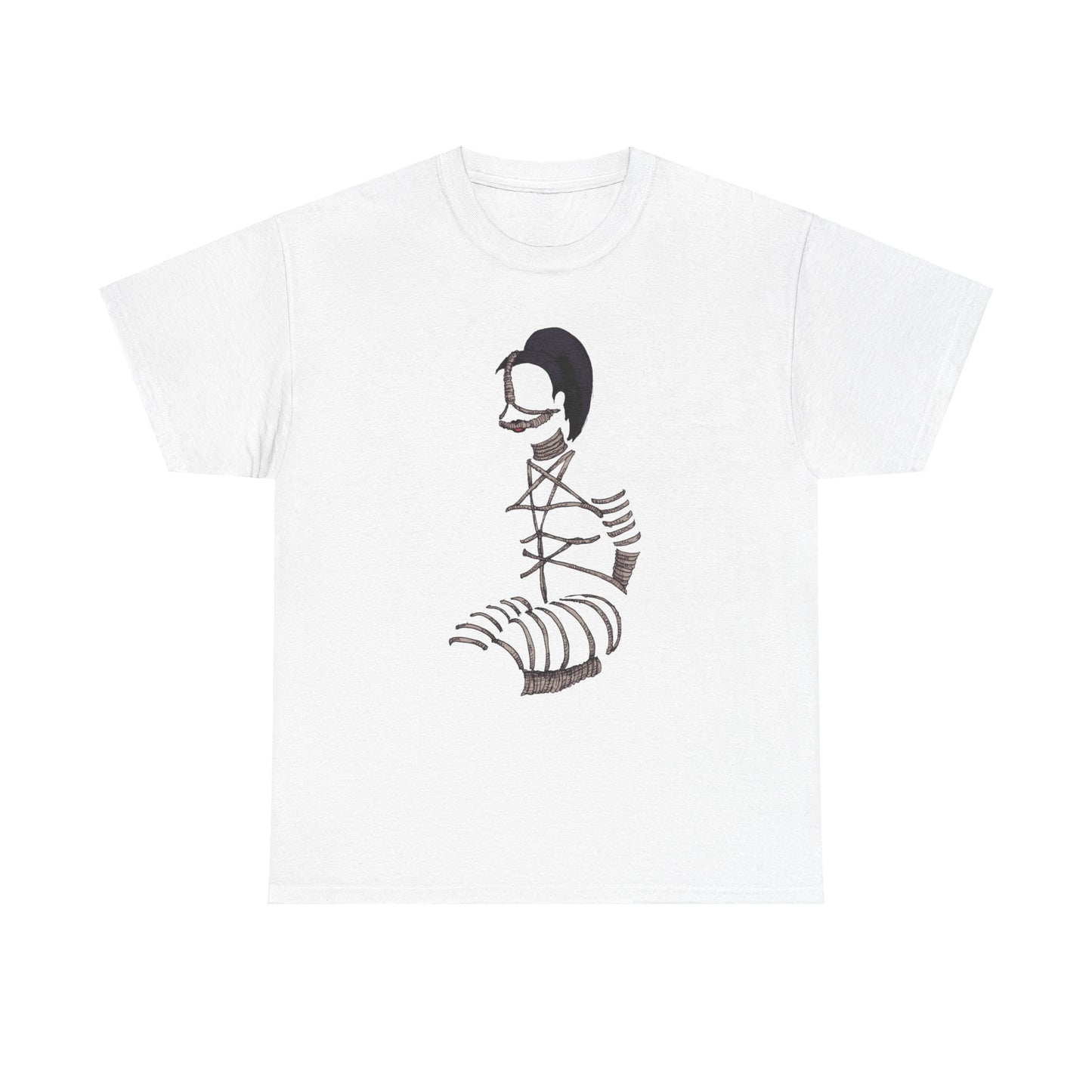 Rope Minimalism Unisex Heavy Cotton Tee