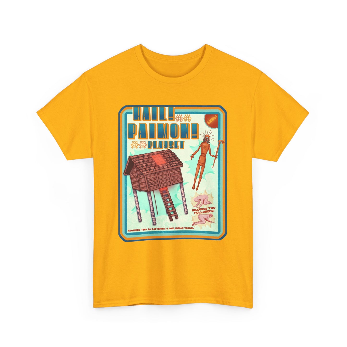 Hail Paimon Playset Unisex Heavy Cotton Tee