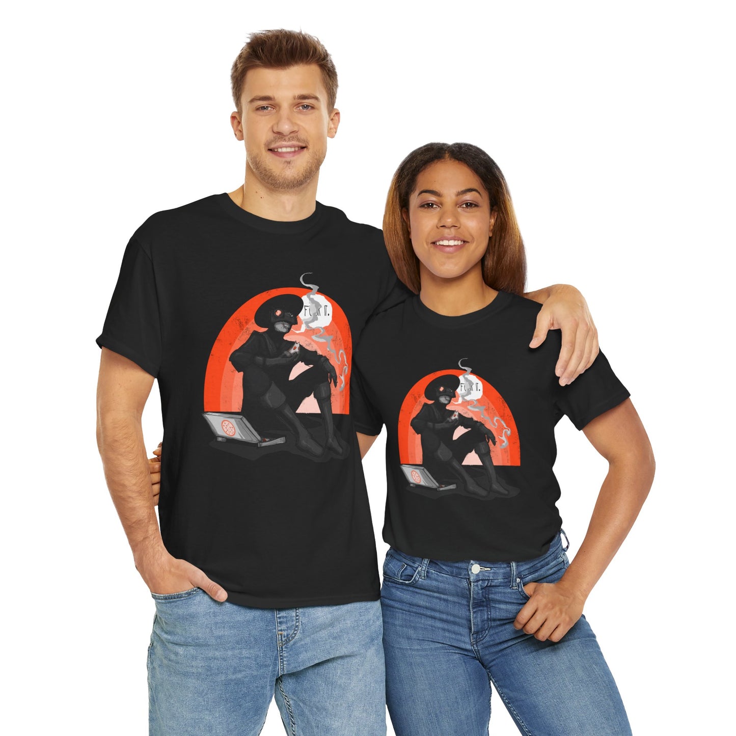 Plague Vacation Unisex Heavy Cotton Tee