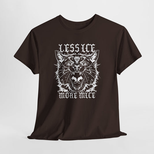 Less Ice More Mice Unisex Heavy Cotton Tee