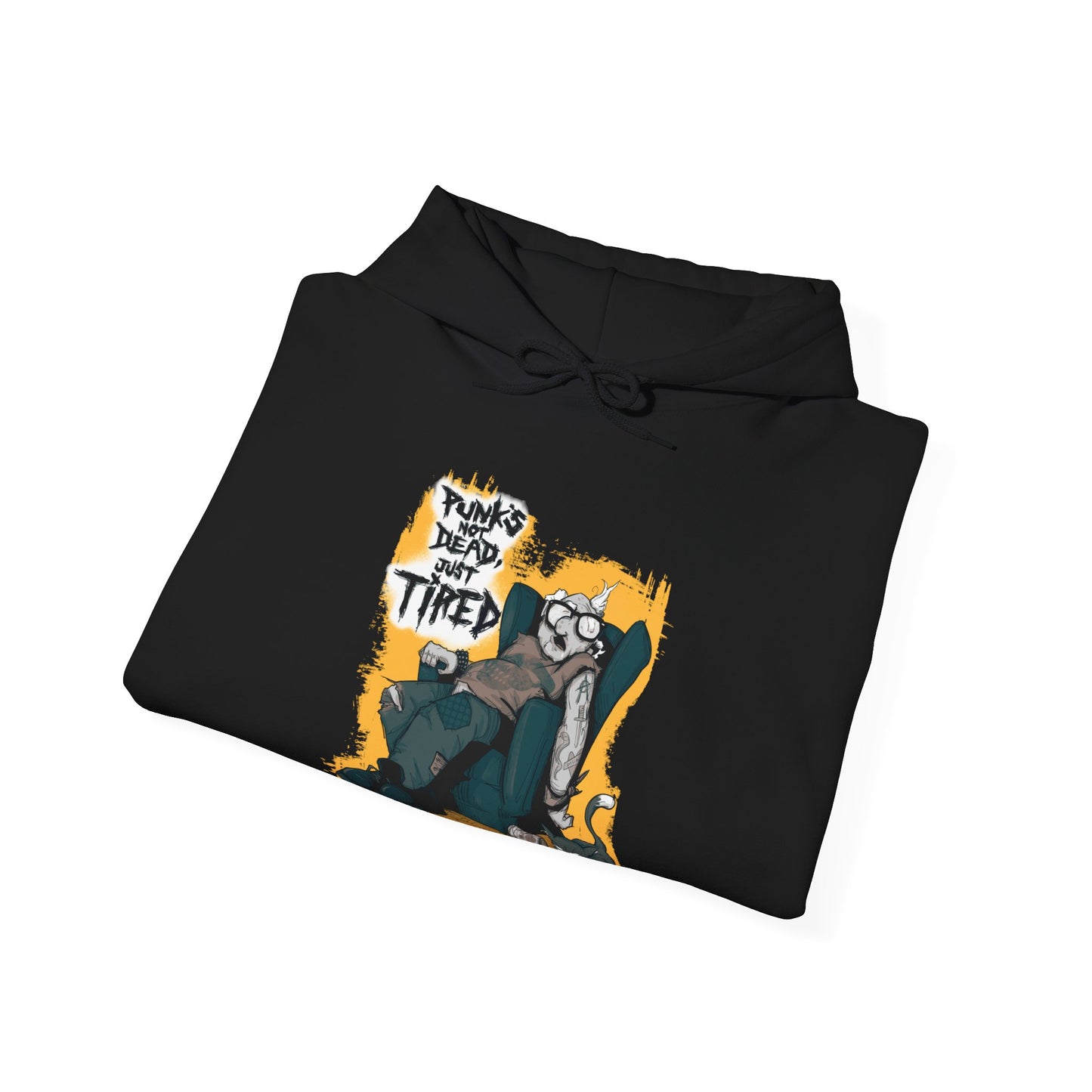 Punk's Not Dead Unisex Heavy Blend Hooded Sweatshirt