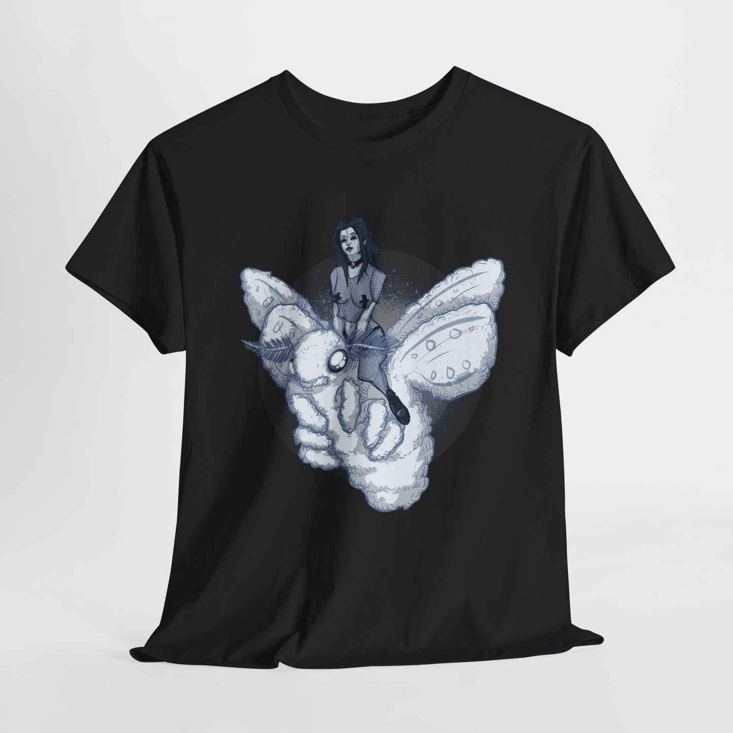 Goth On A Moth Unisex Heavy Cotton Tee