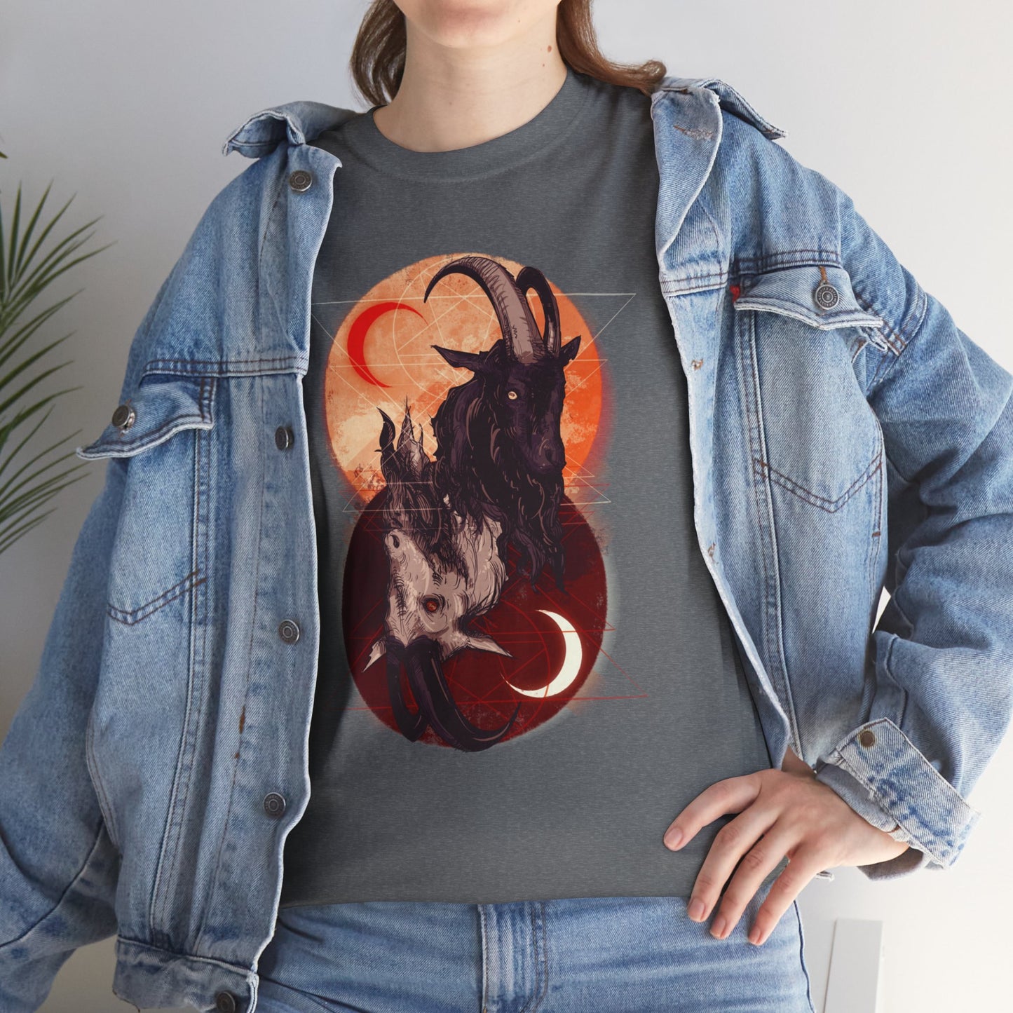 As Above So Below V Unisex Heavy Cotton Tee