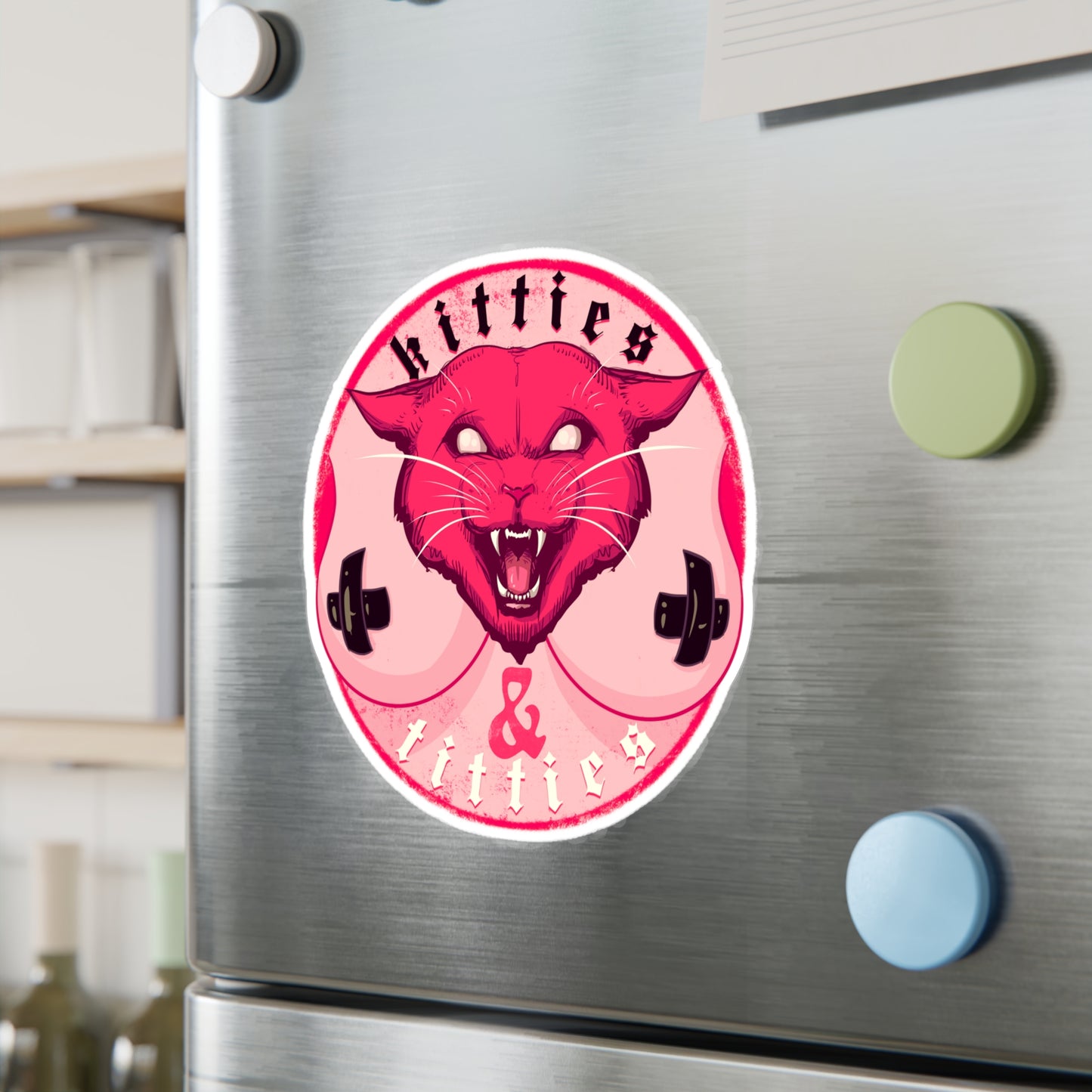 Kitties & Titties II Kiss-Cut Vinyl Decal