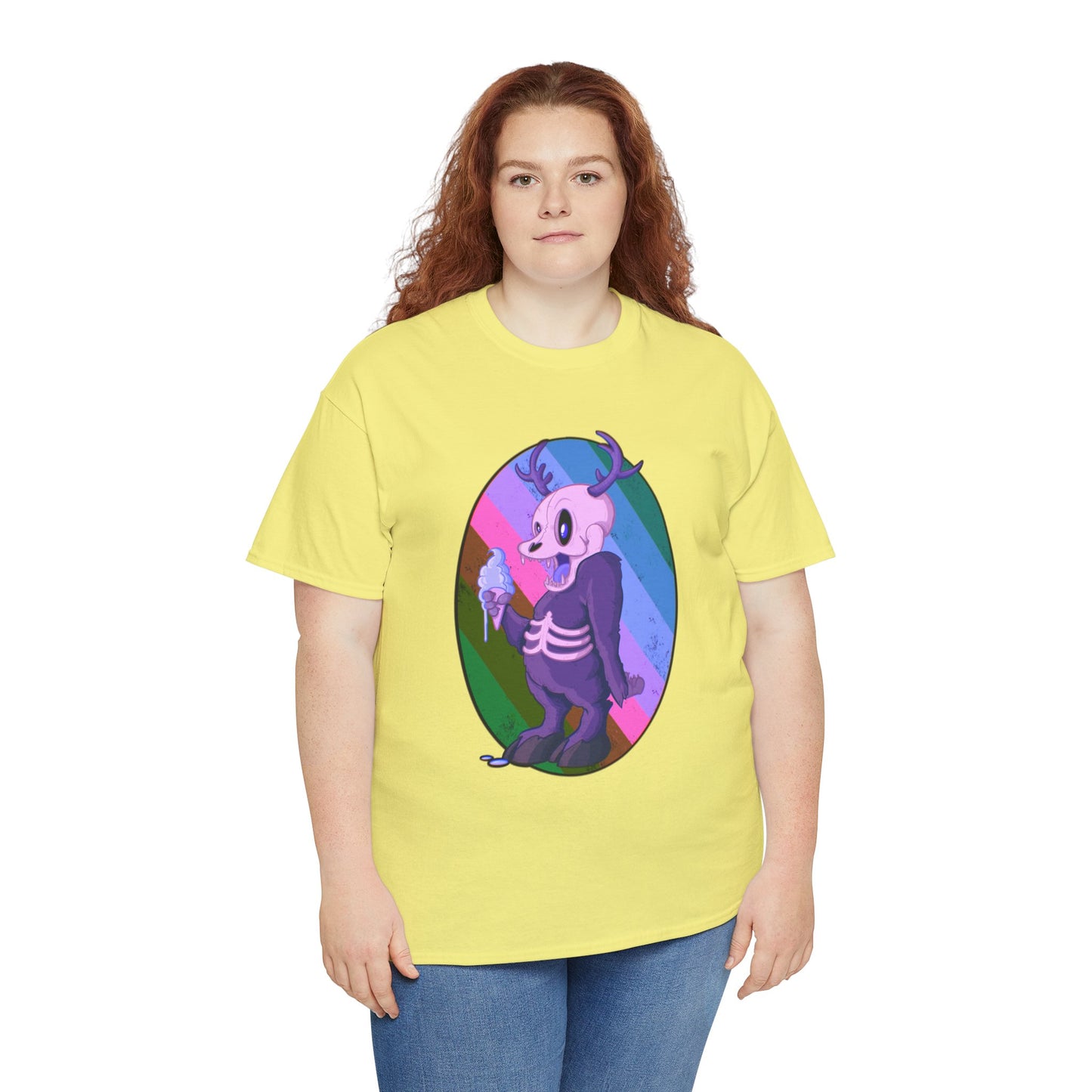 Monster Ice Cream Unisex Heavy Cotton Tee