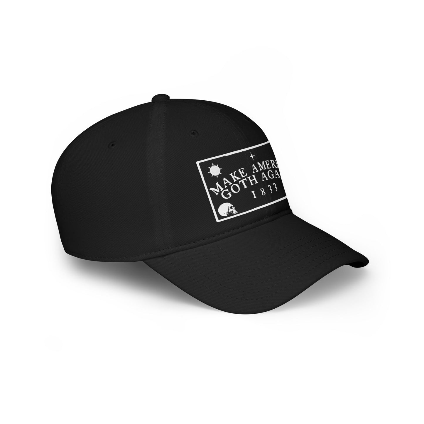 Make America Goth Again Low Profile Baseball Cap
