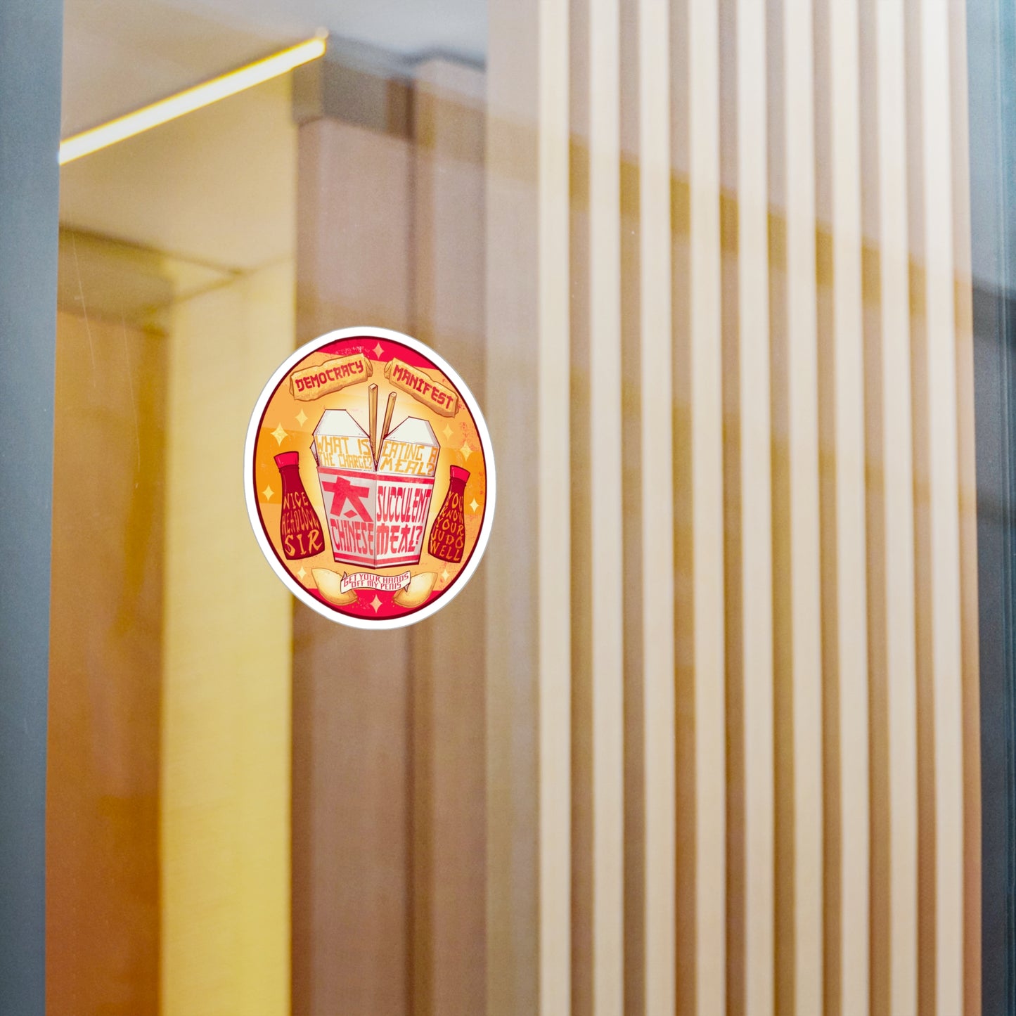Succulent Chinese Meal Kiss-Cut Vinyl Decal