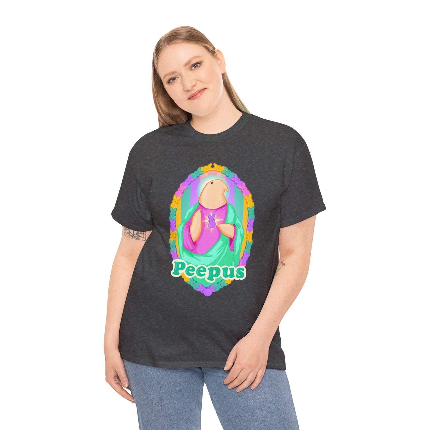 Peepus Unisex Heavy Cotton Tee
