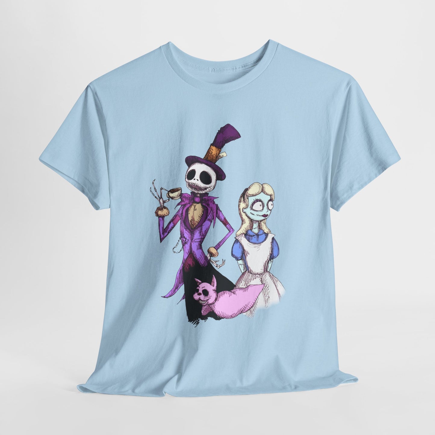 Nightmare In Wonderland Unisex Heavy Cotton Tee