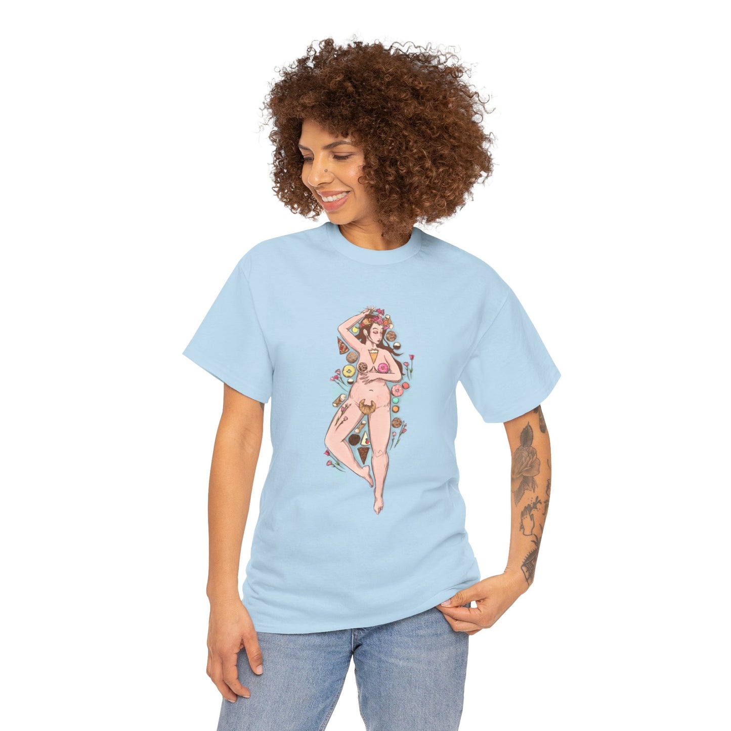 Pastry Queen Unisex Heavy Cotton Tee