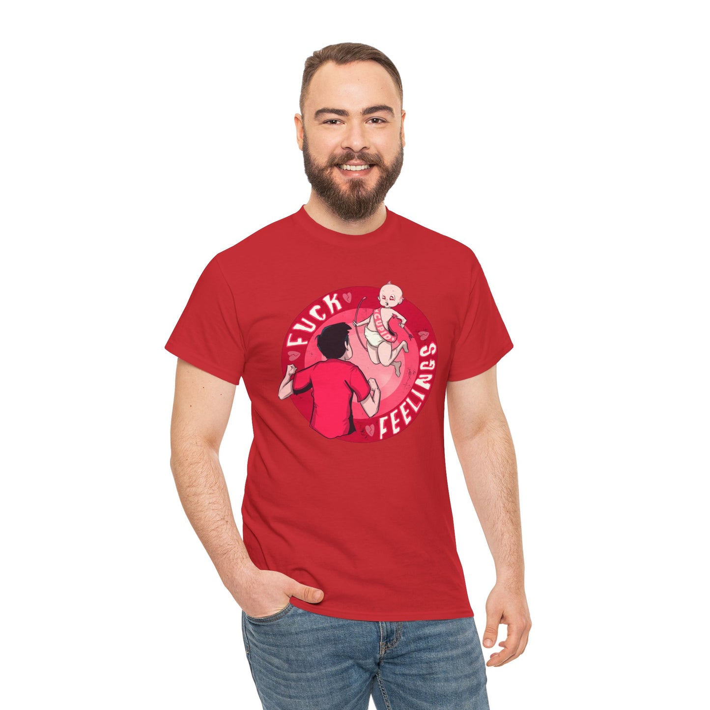 F Feelings Unisex Heavy Cotton Tee