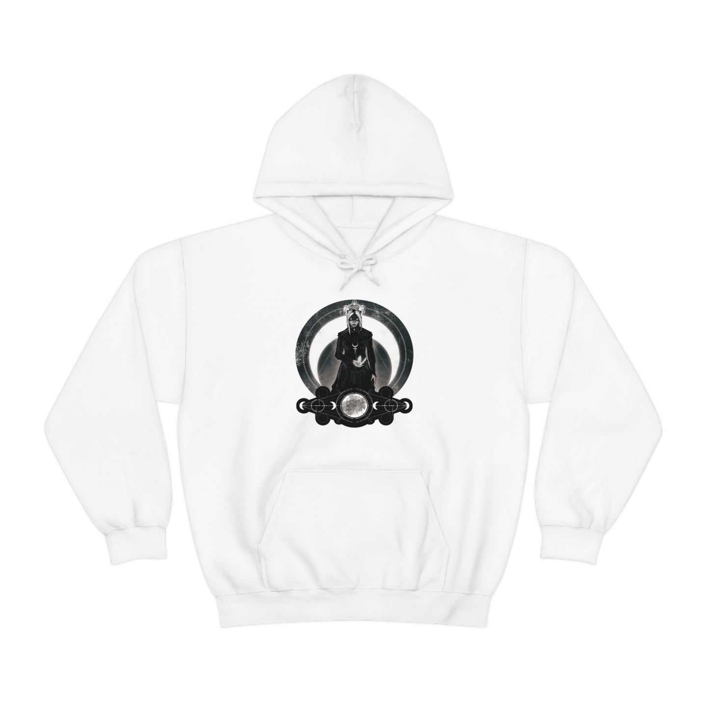 Moon Goddess Unisex Heavy Blend Hooded Sweatshirt