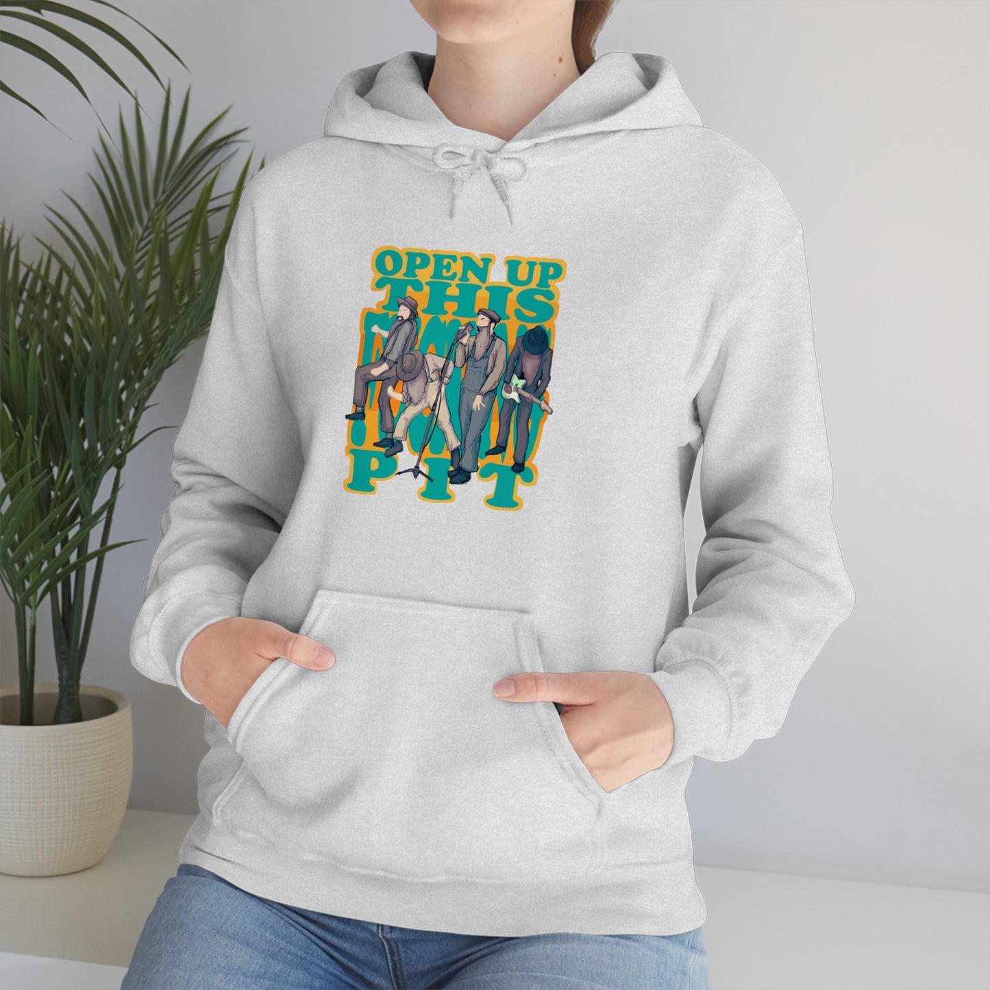 Soggy Metal Unisex Heavy Blend Hooded Sweatshirt