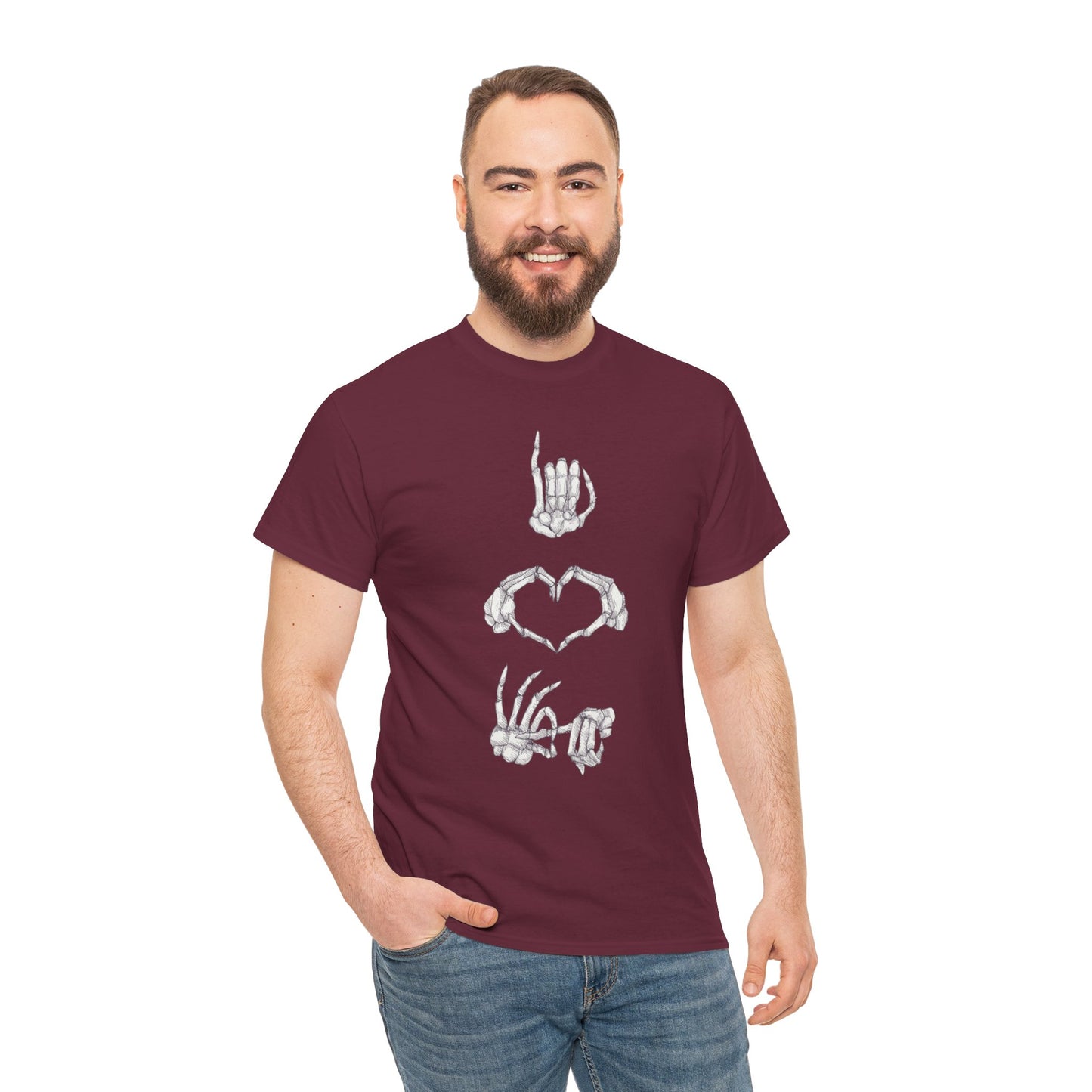 Love To Bone Unisex Heavy Cotton Tee