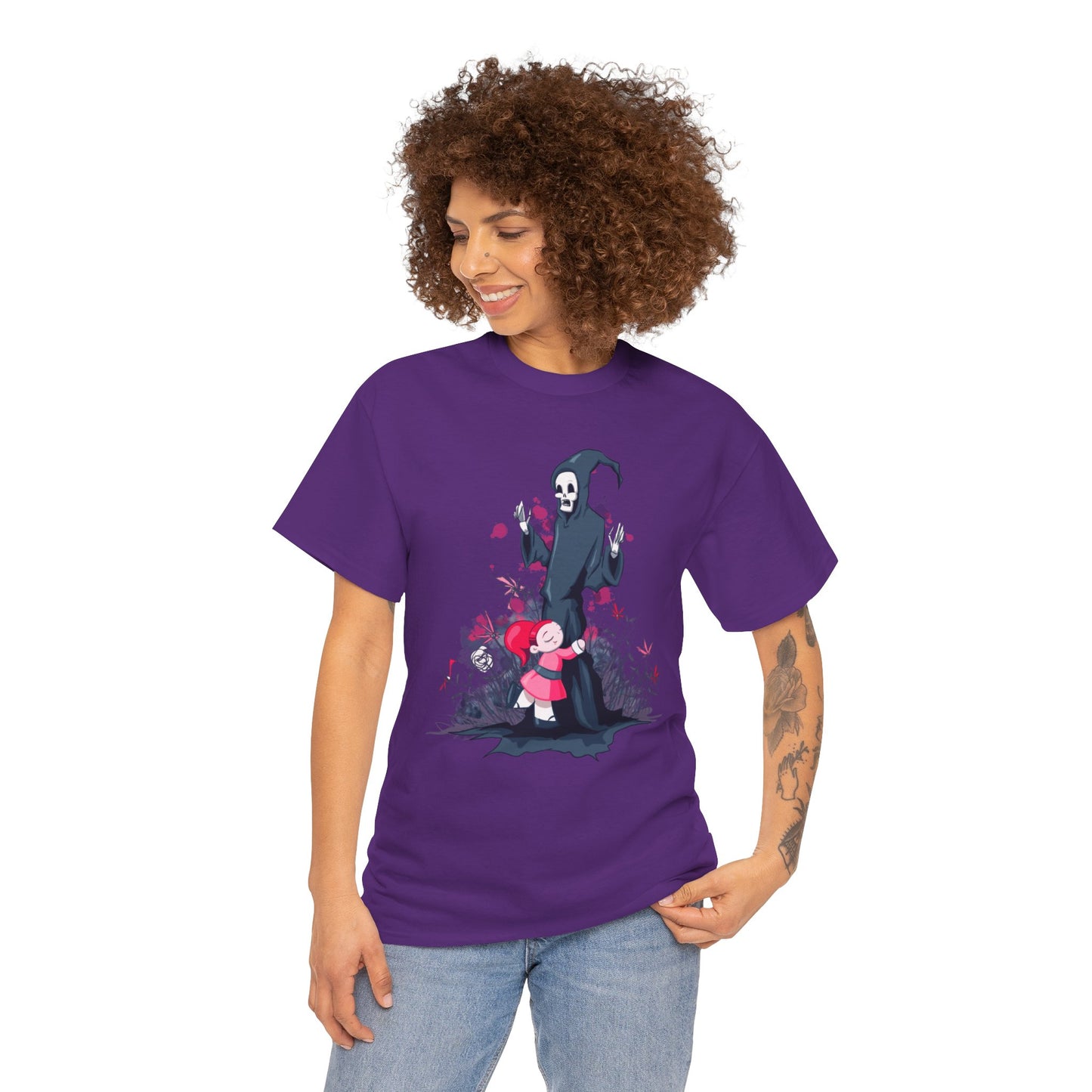 Reaper Hug Unisex Heavy Cotton Tee