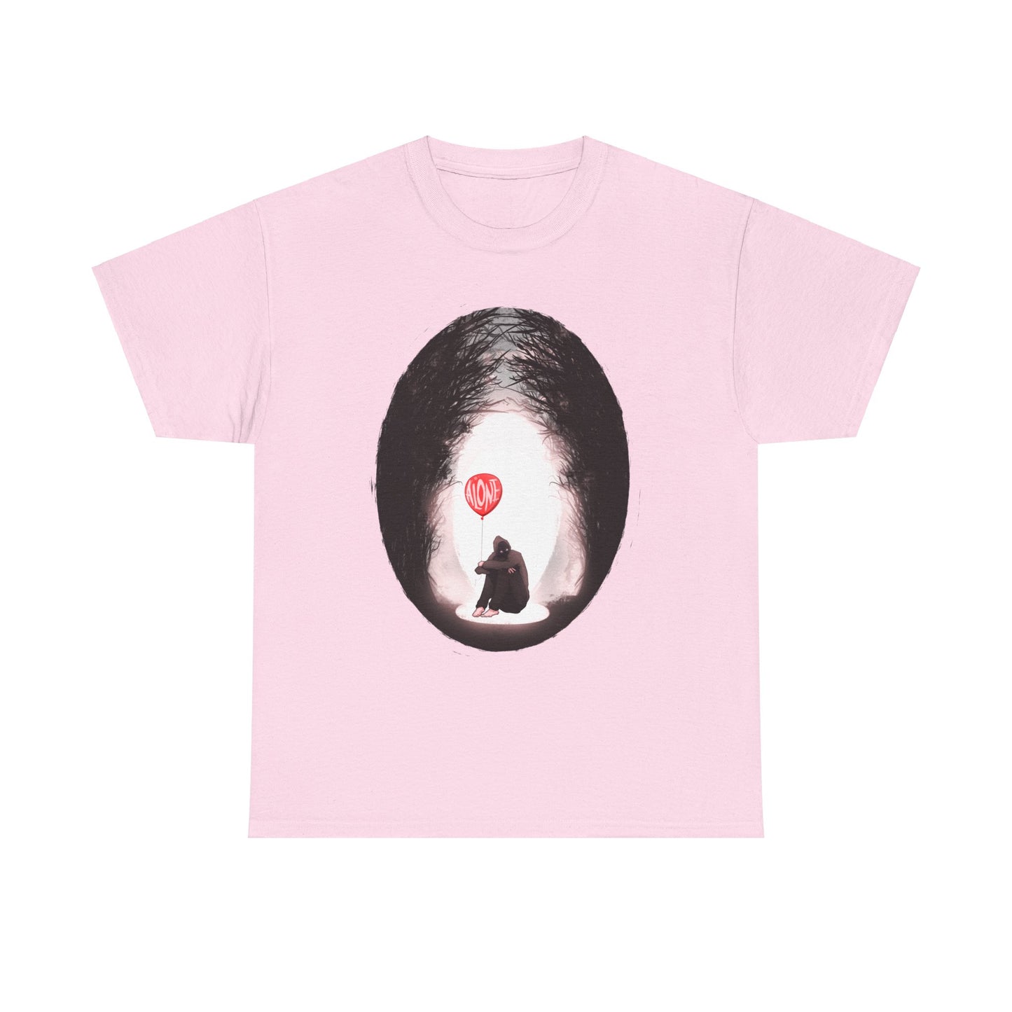 Forever Alone Unisex Heavy Cotton Tee