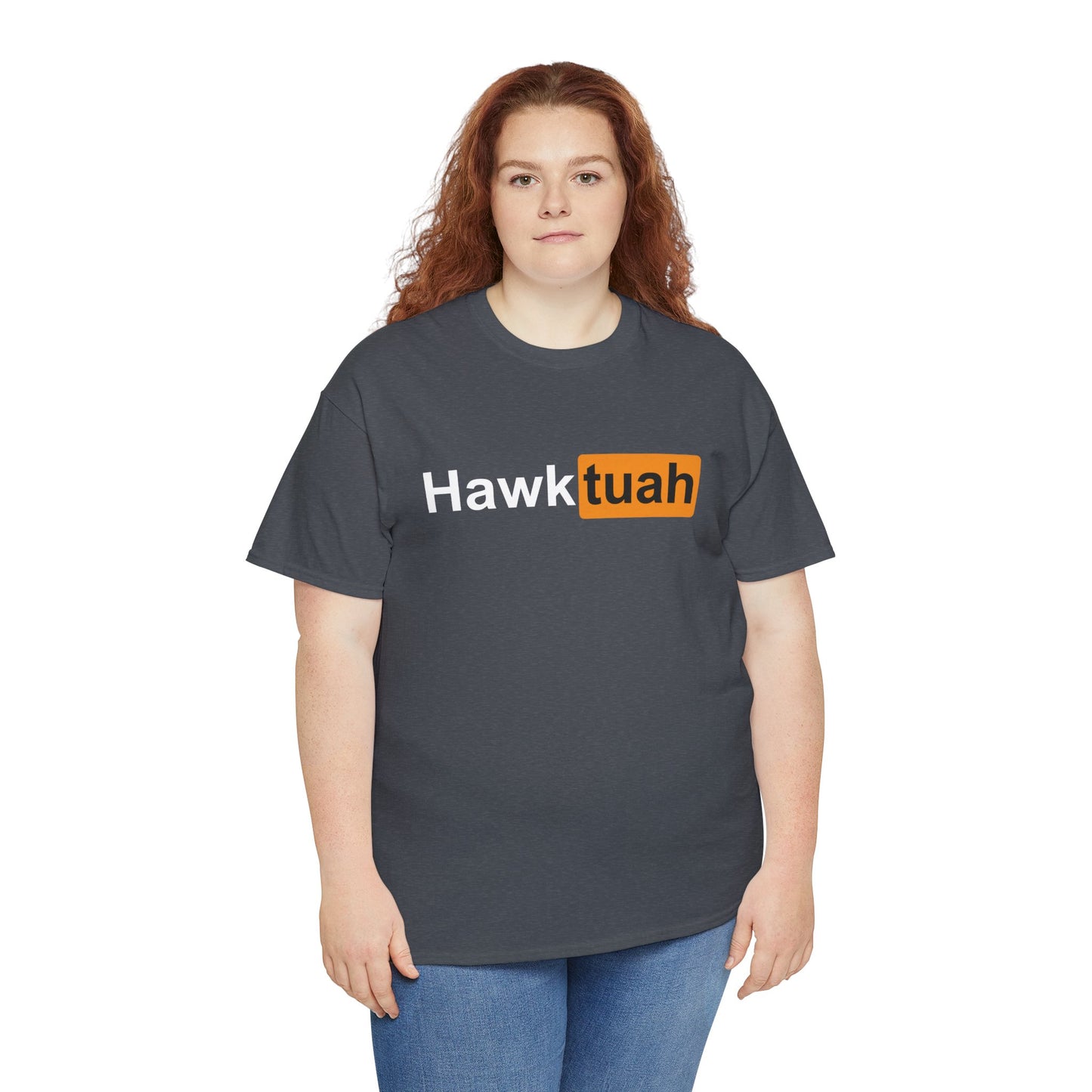 Hawk Tuah Unisex Heavy Cotton Tee