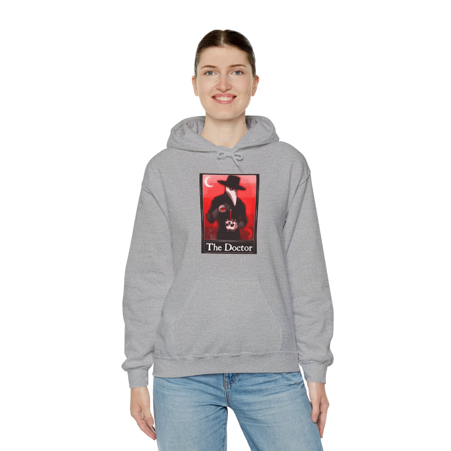 The Doctor Tarot Unisex Heavy Blend Hooded Sweatshirt