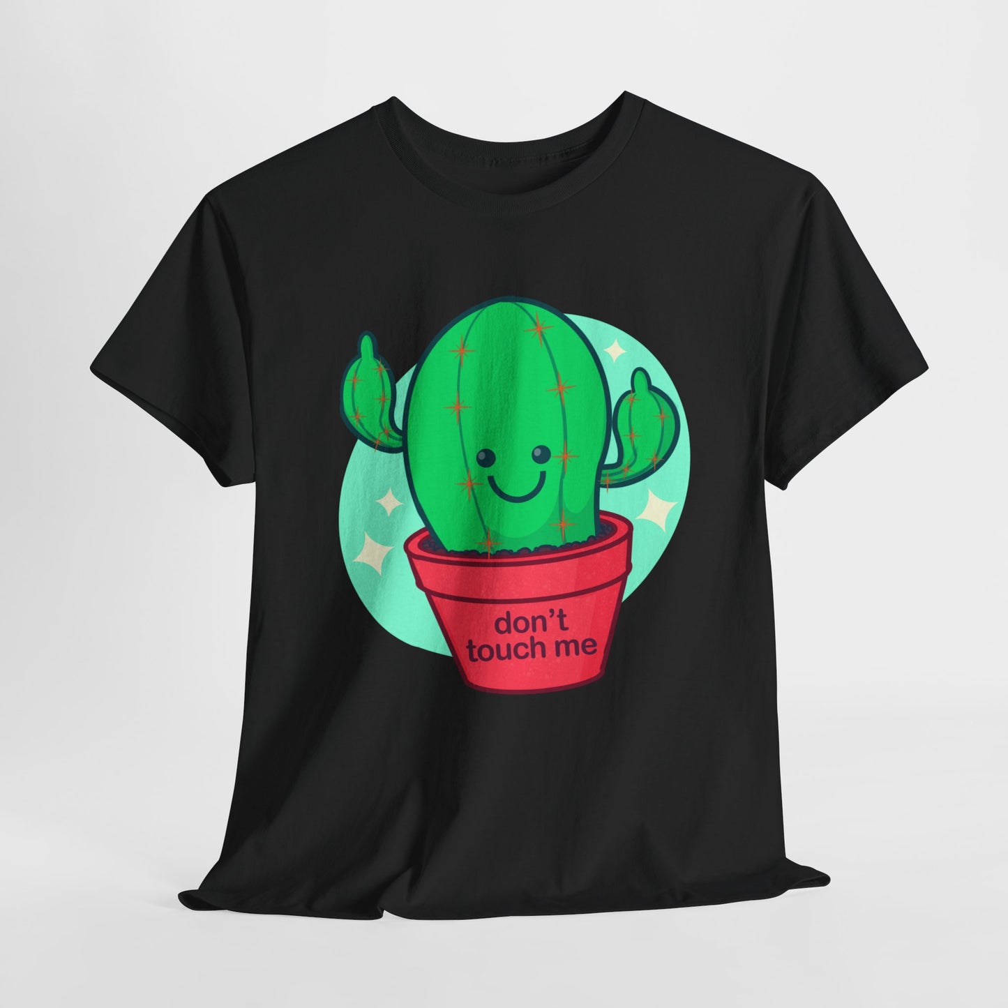 Don't Touch Me Unisex Heavy Cotton Tee